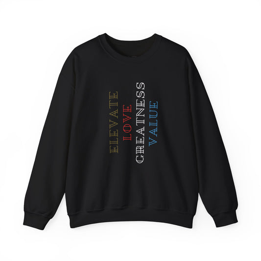 “Pillar words” sweatshirt
