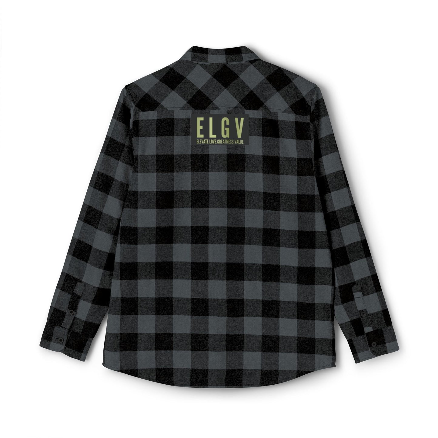 “Iron path olive” flannel