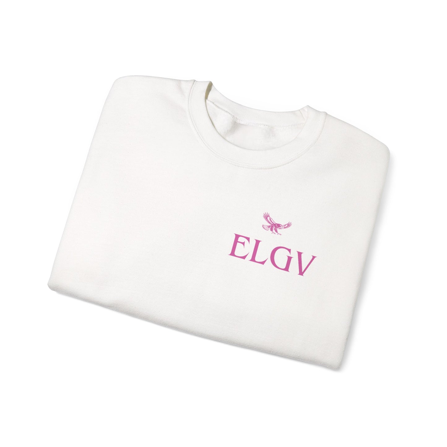 “Side ELGV logo pink” sweatshirt