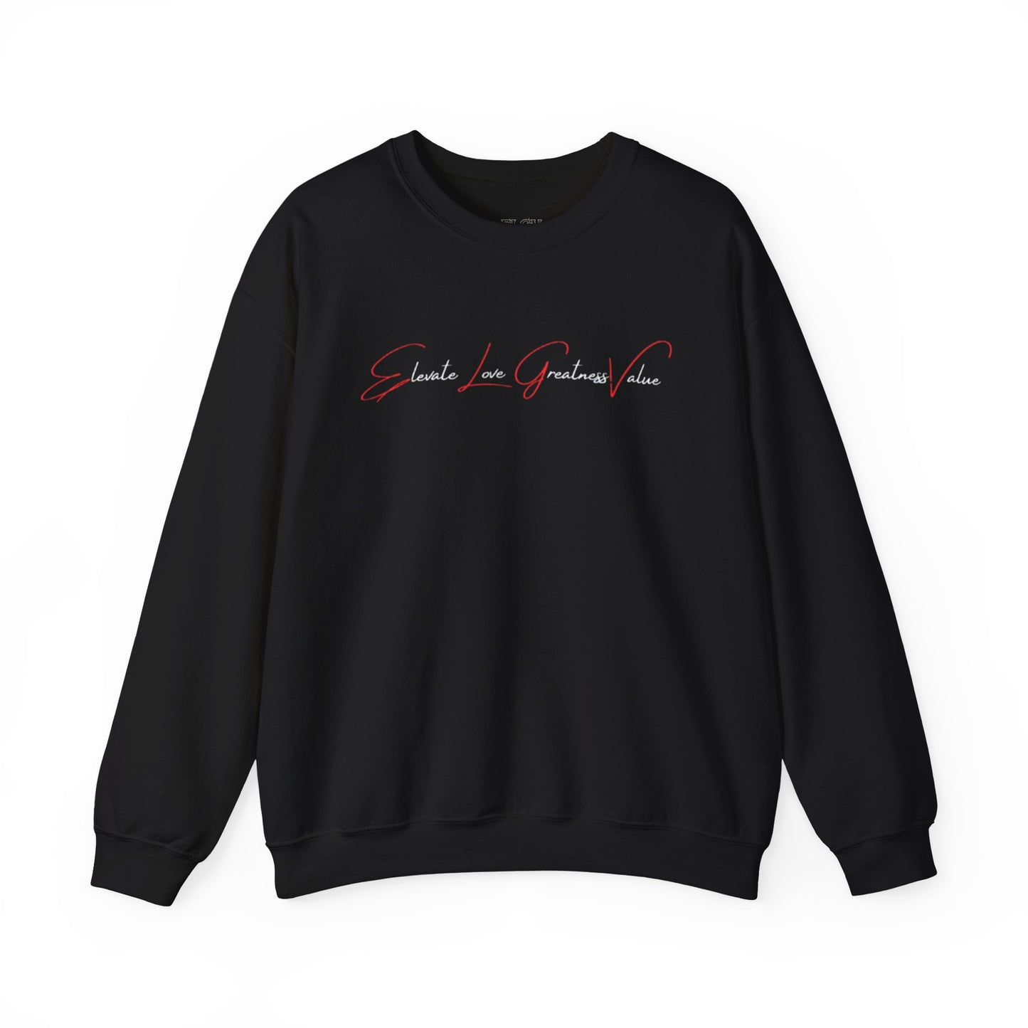 “Sleek script” sweatshirt