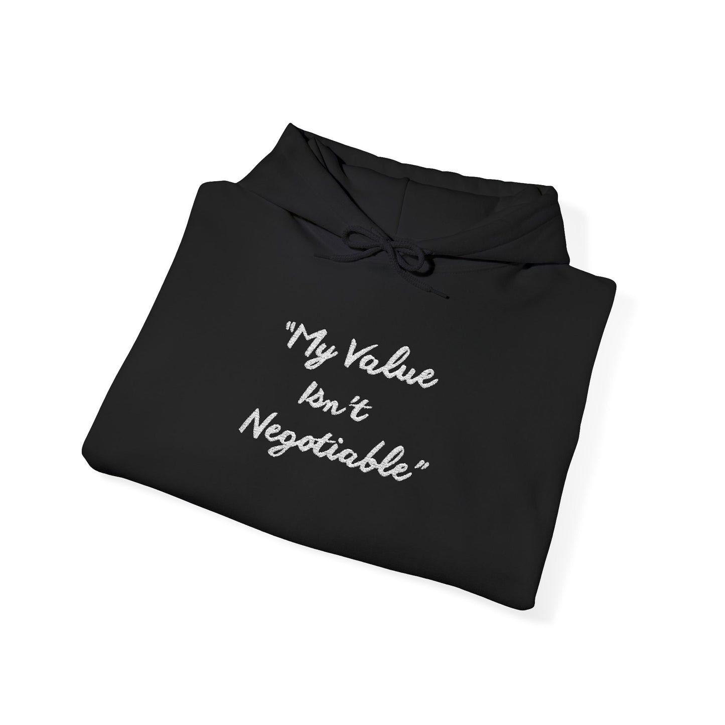 “Non negotiable” hoodie