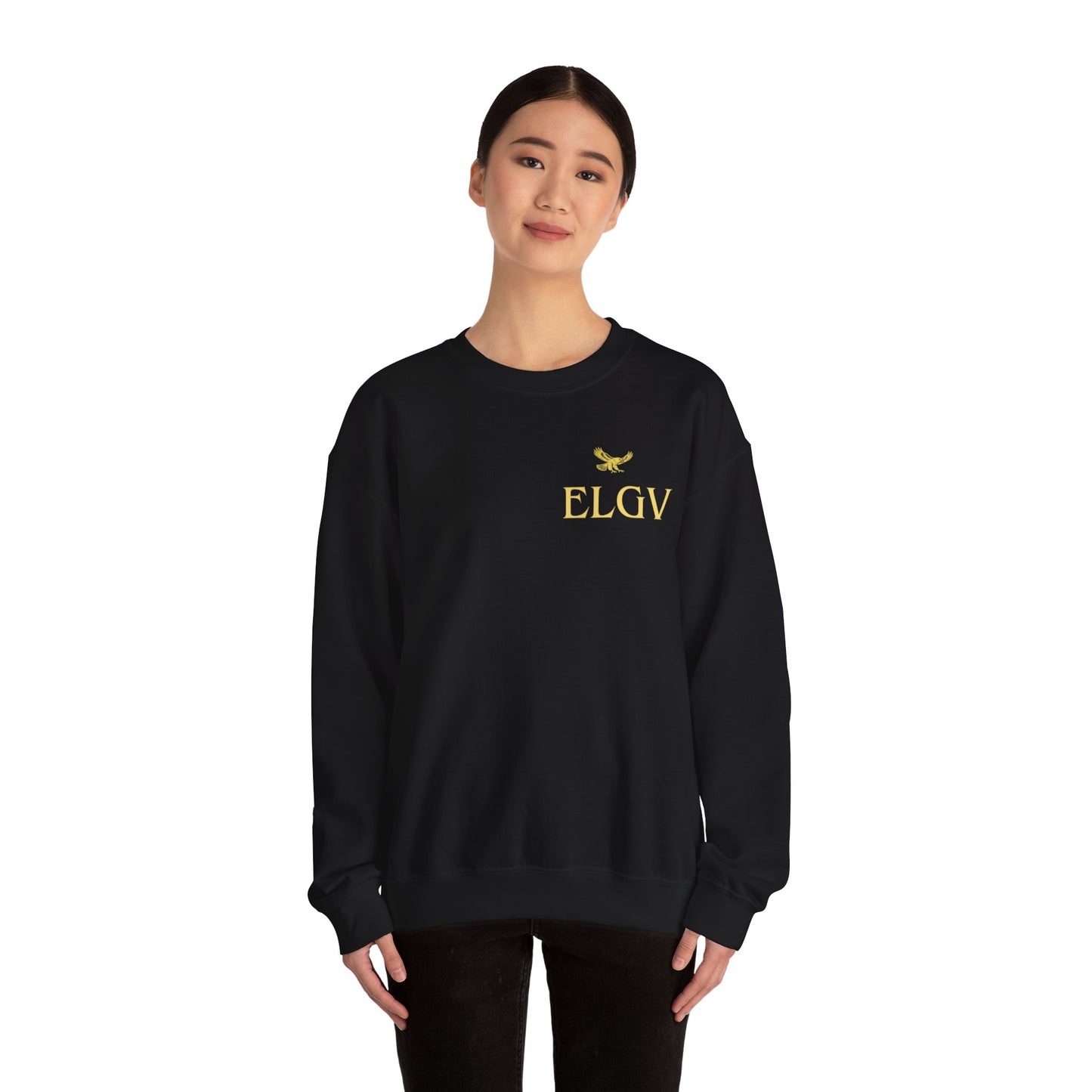 “Side ELGV logo yellow” sweatshirt