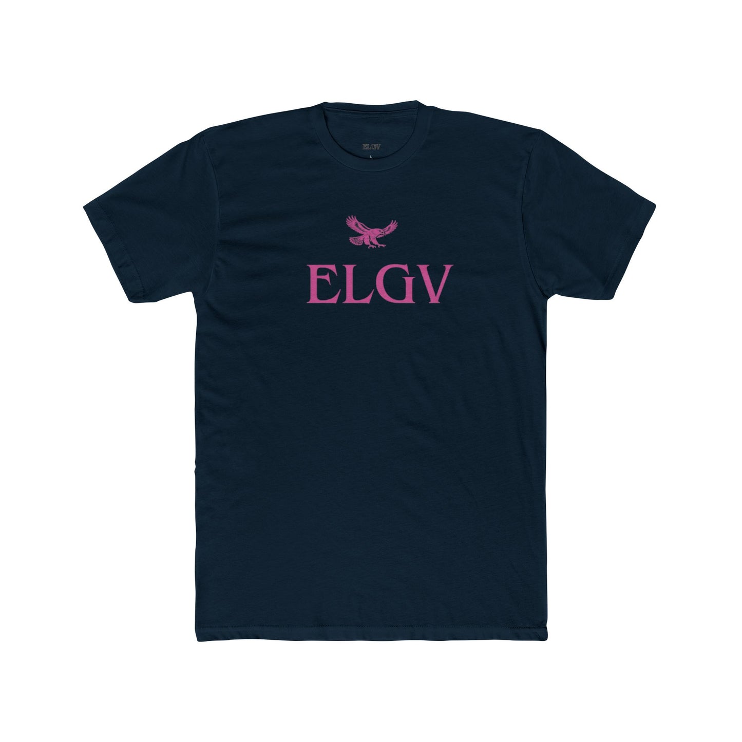 “Center ELGV logo pink” tee