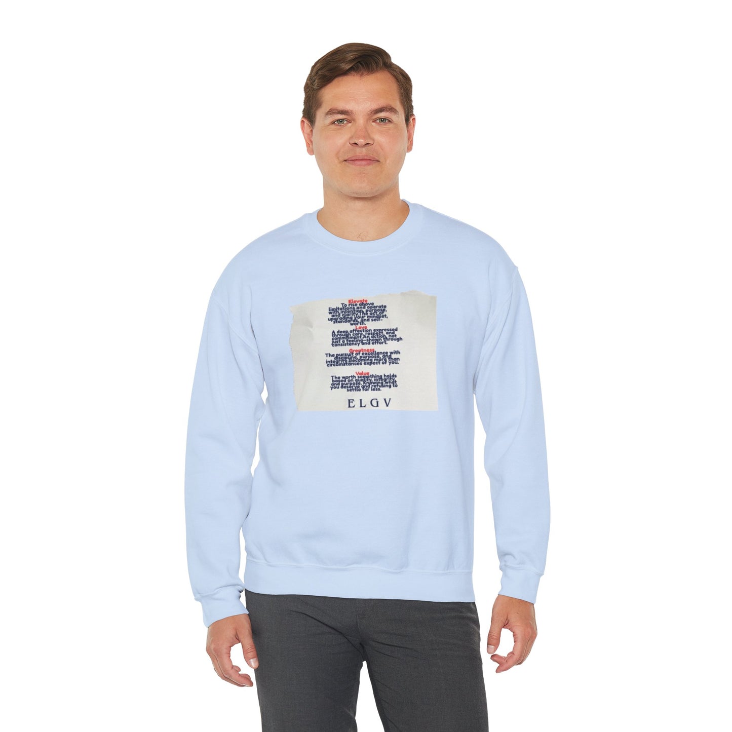 “The ELGV scripture” sweatshirt