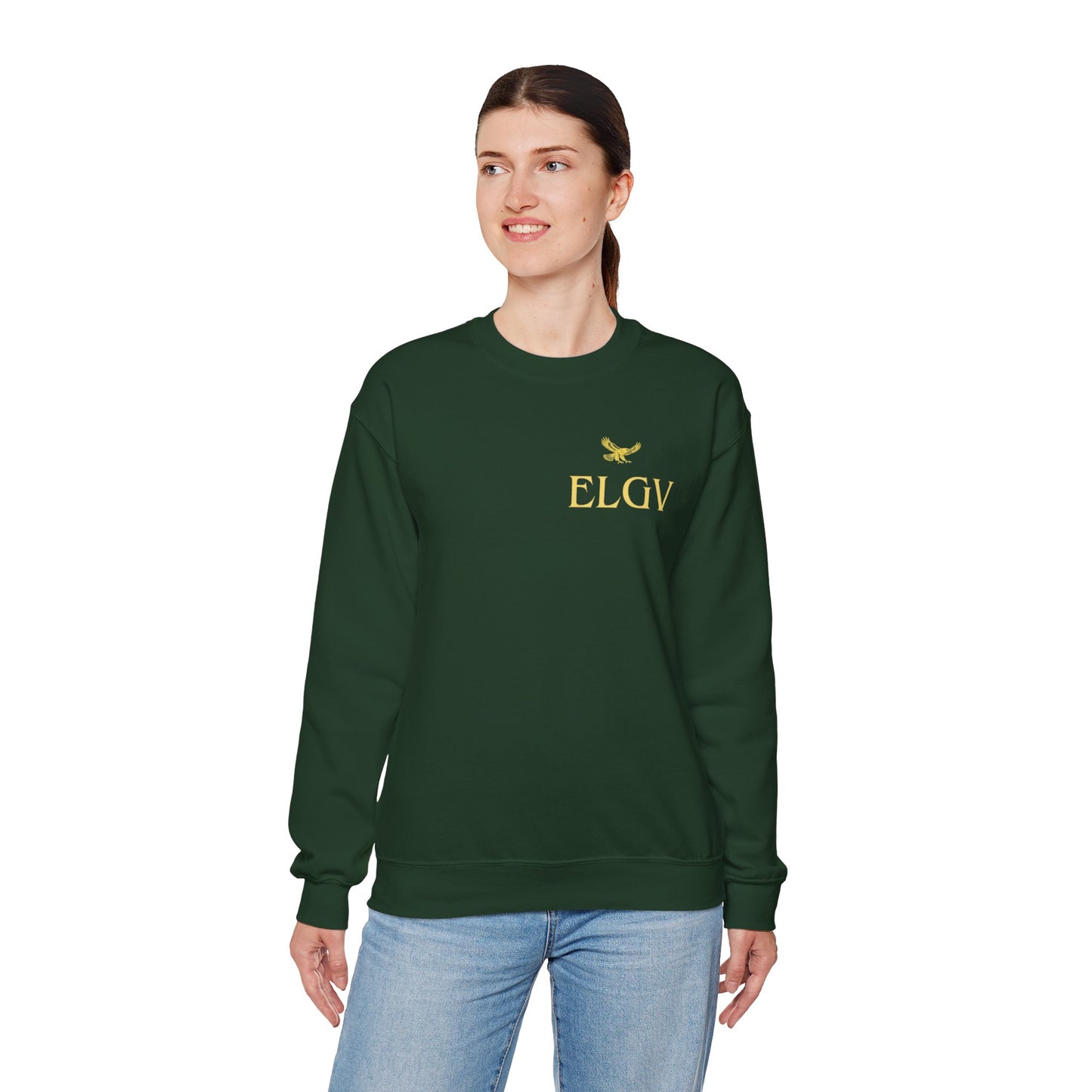 “Side ELGV logo yellow” sweatshirt