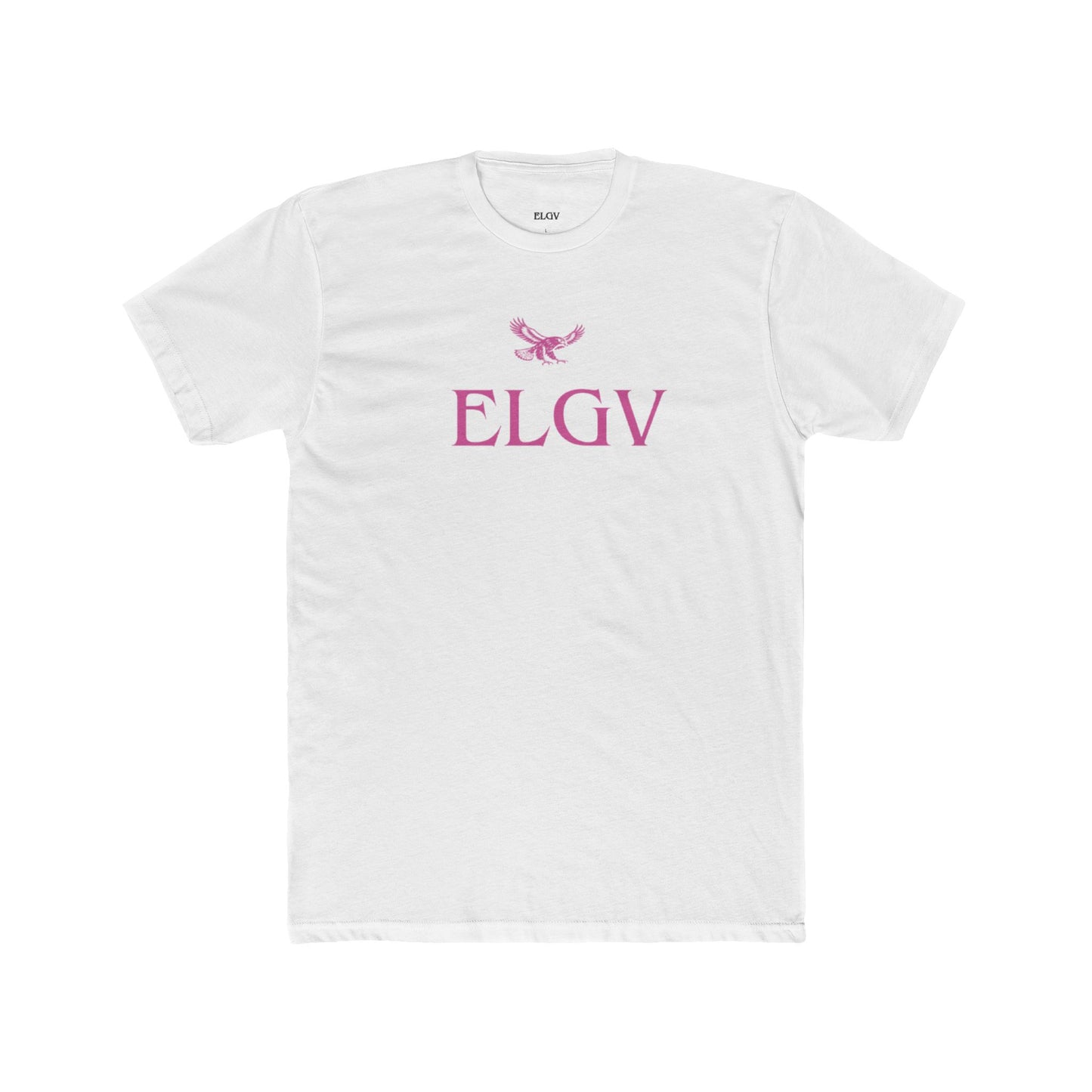 “Center ELGV logo pink” tee