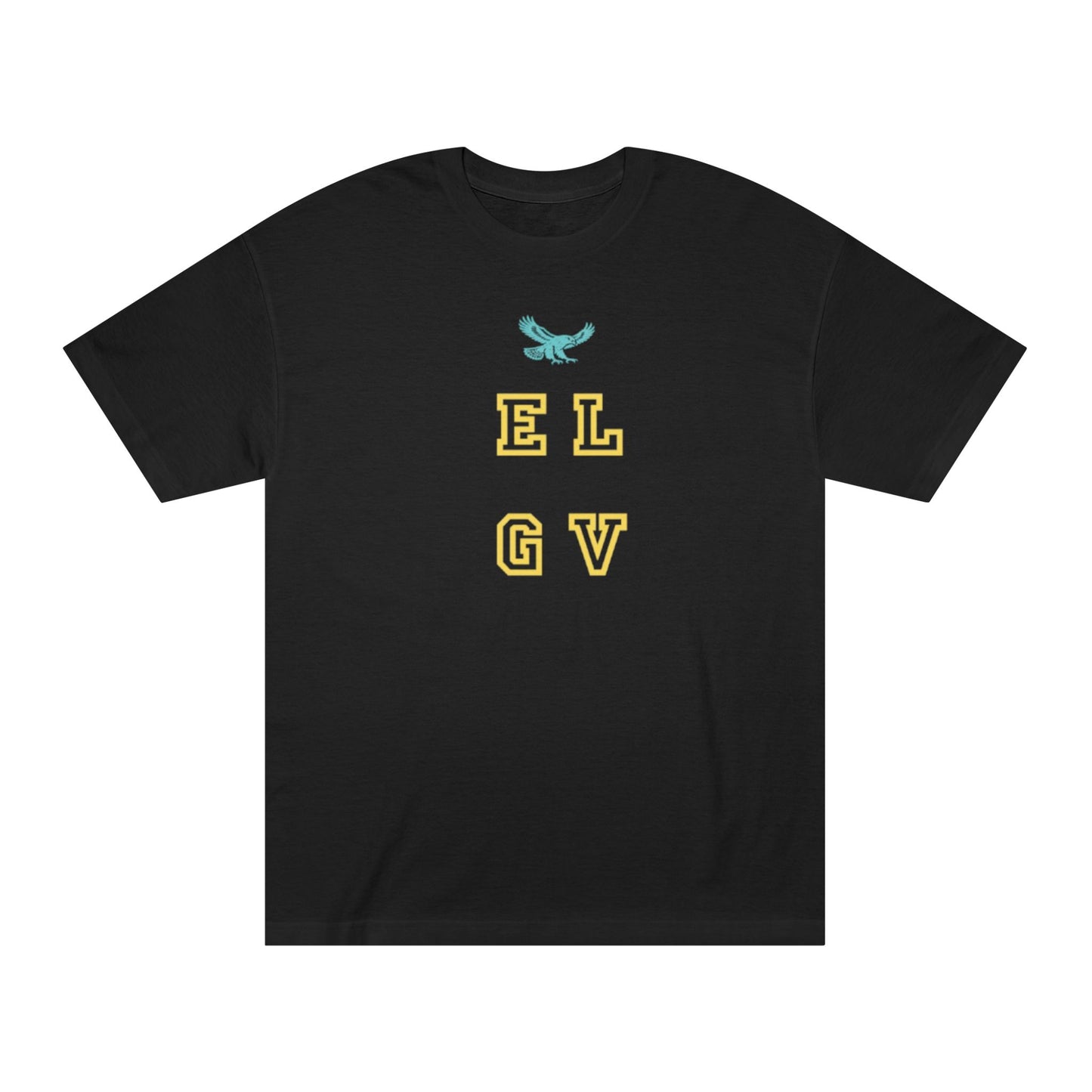 “Neon vibes yellow/teal” tee