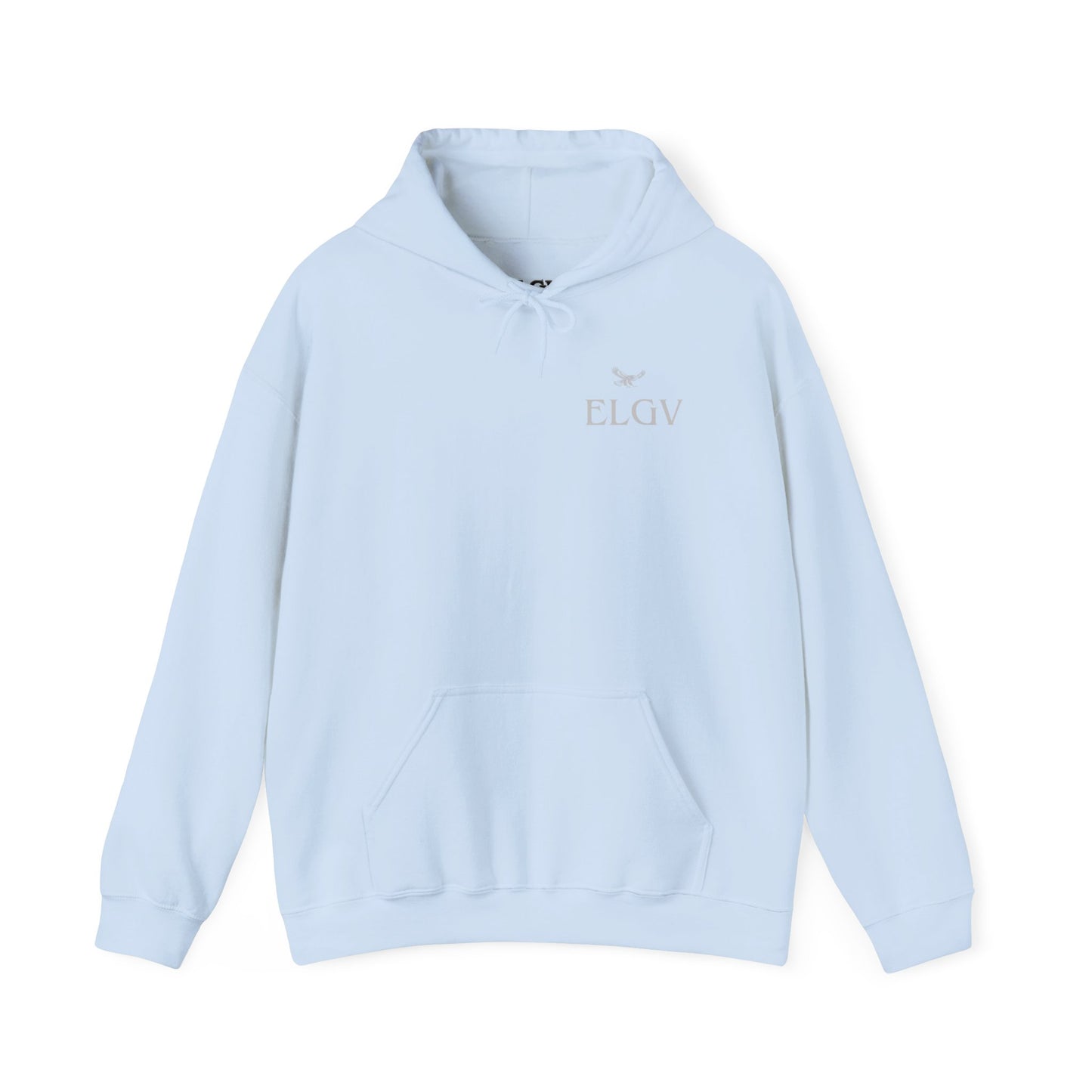 “Side ELGV logo gry” hoodie