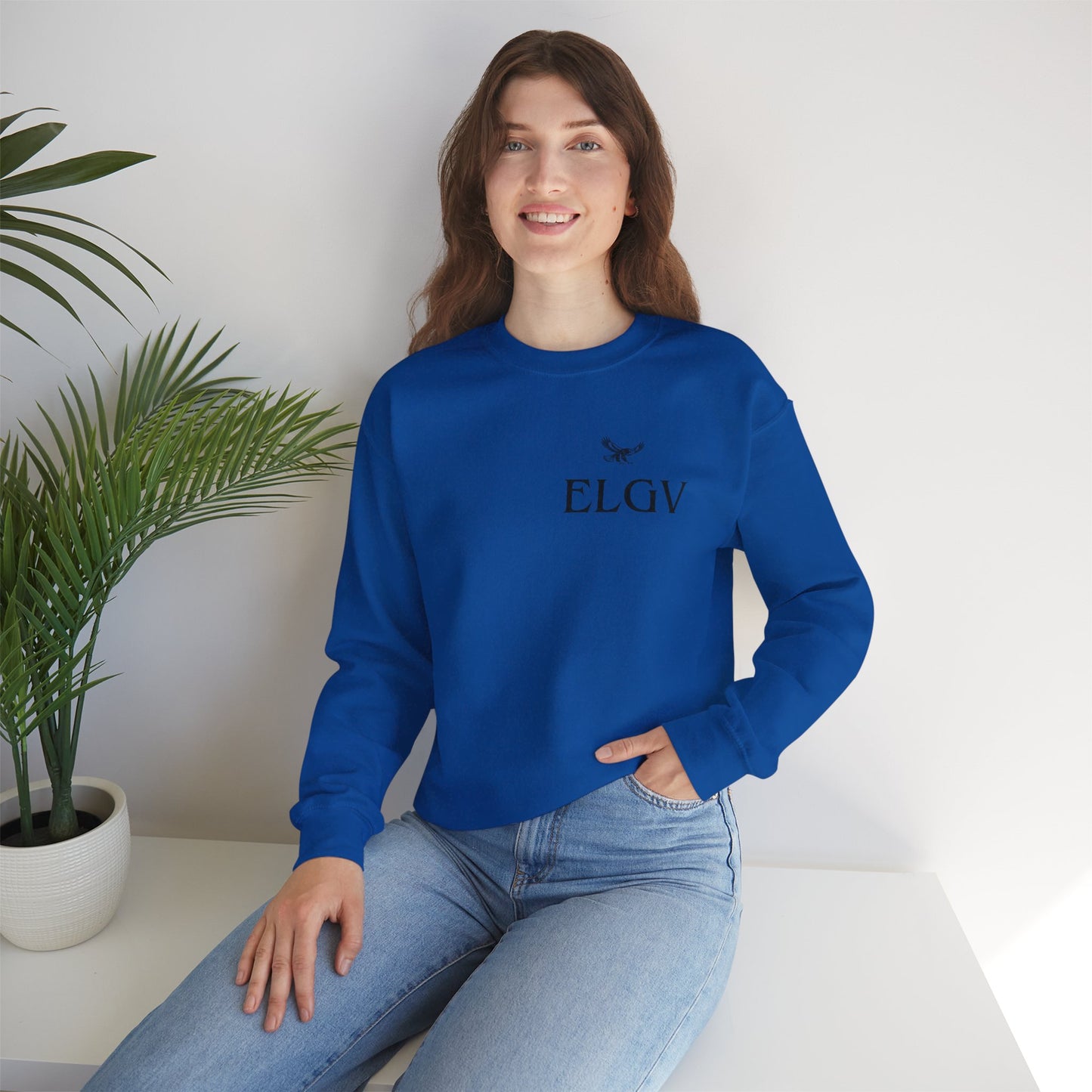 “Side ELGV logo blk” sweatshirt