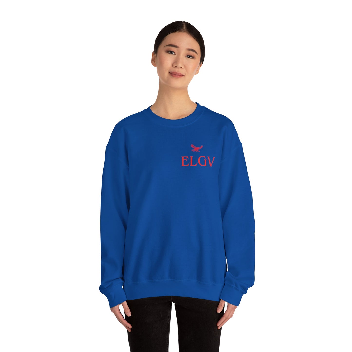 “Side ELGV logo red” sweatshirt