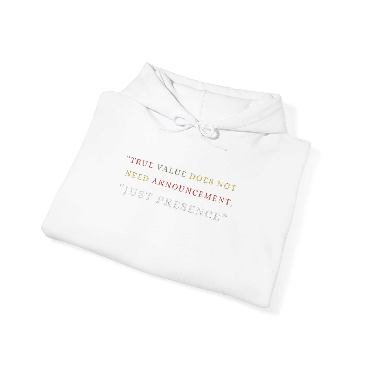 “Presence over noise deluxe” sweatshirt
