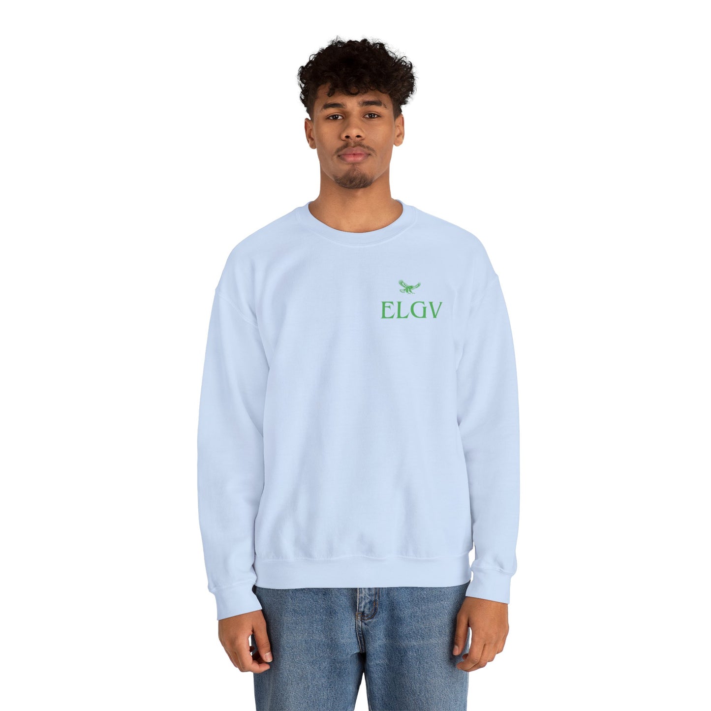 “Side ELGV logo green” sweatshirt