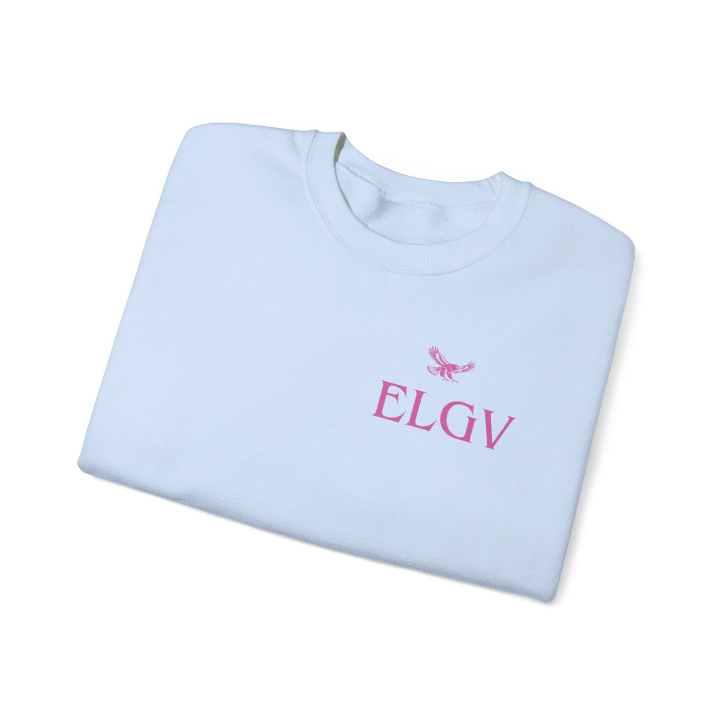 “Side ELGV logo pink” sweatshirt