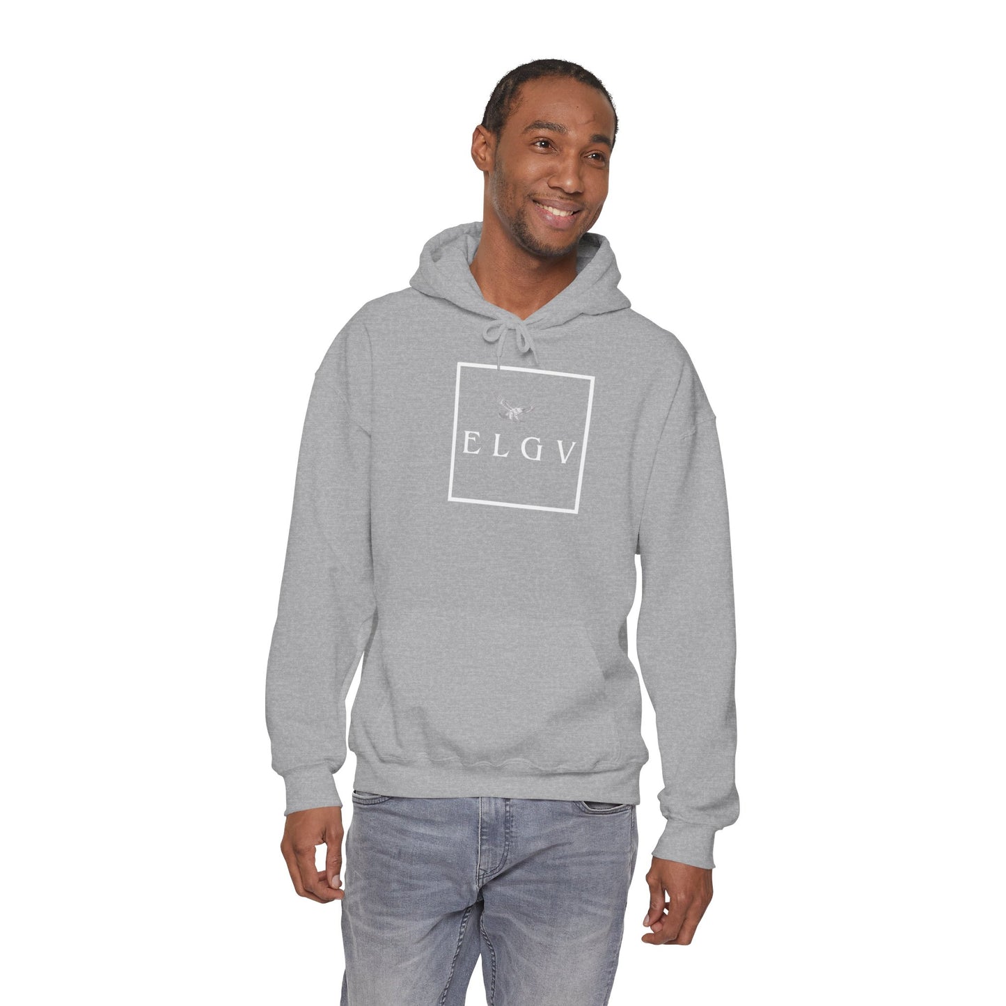 “The ELGV legacy white” hoodie
