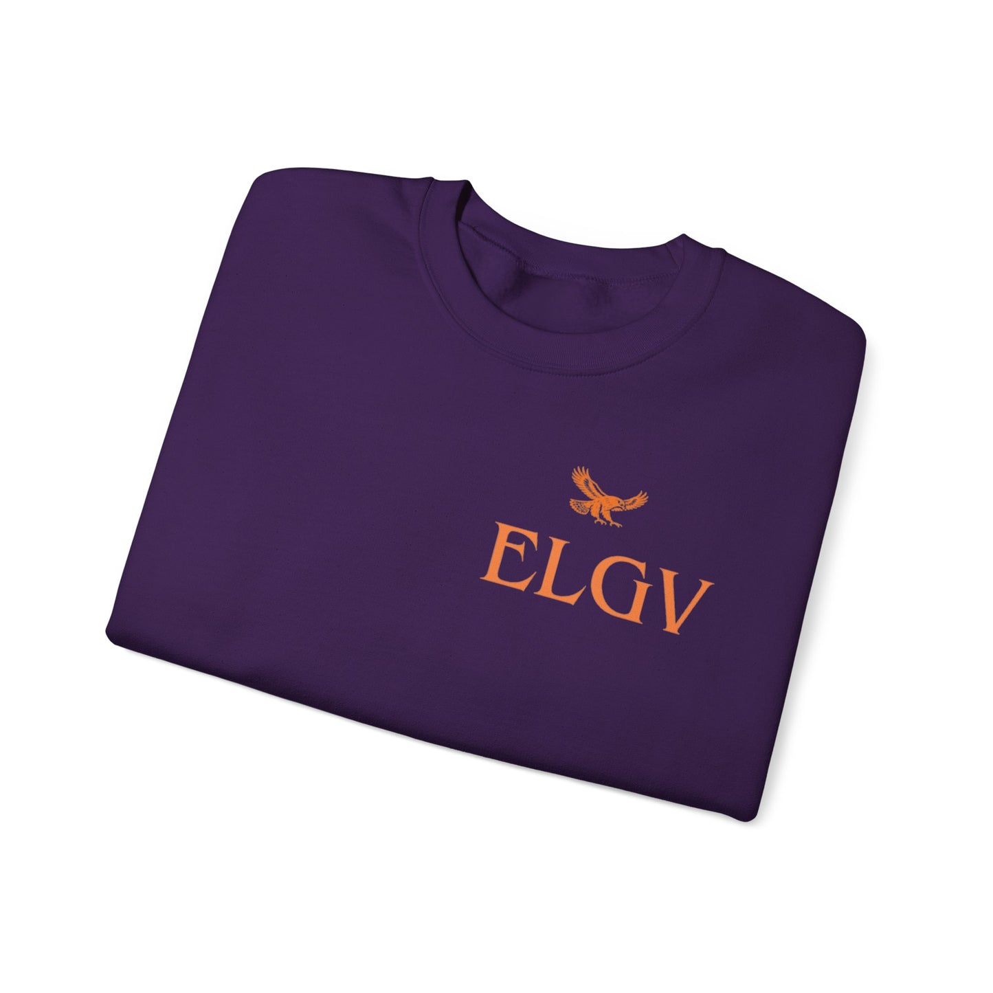 “Side ELGV logo orange” sweatshirt
