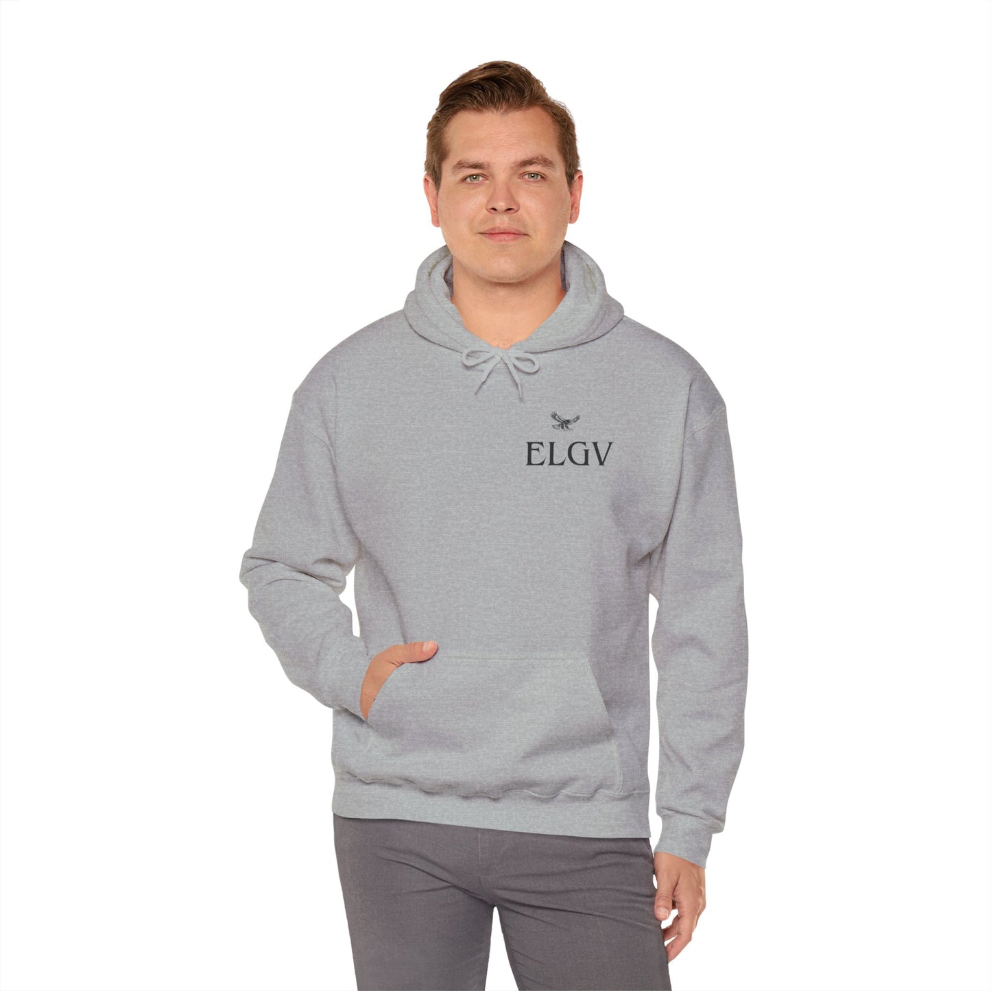 “Side ELGV logo blk” hoodie