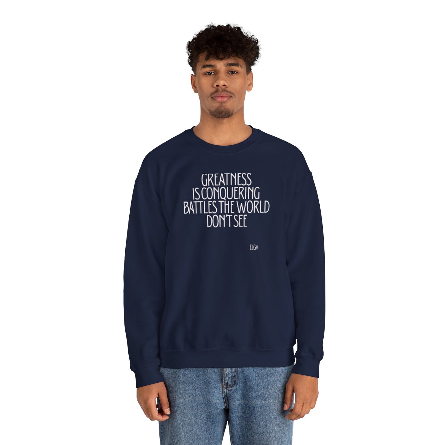 “Conquering battles” sweatshirt