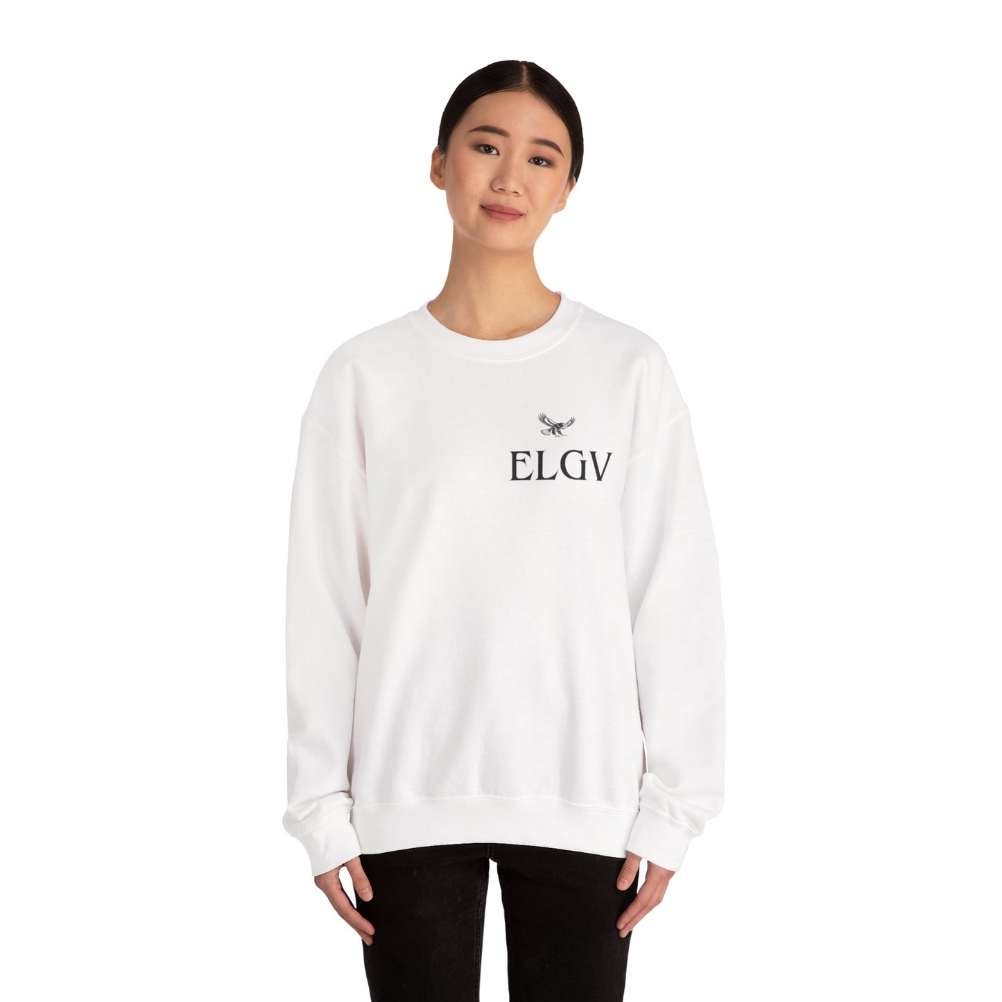 “Side ELGV logo blk” sweatshirt