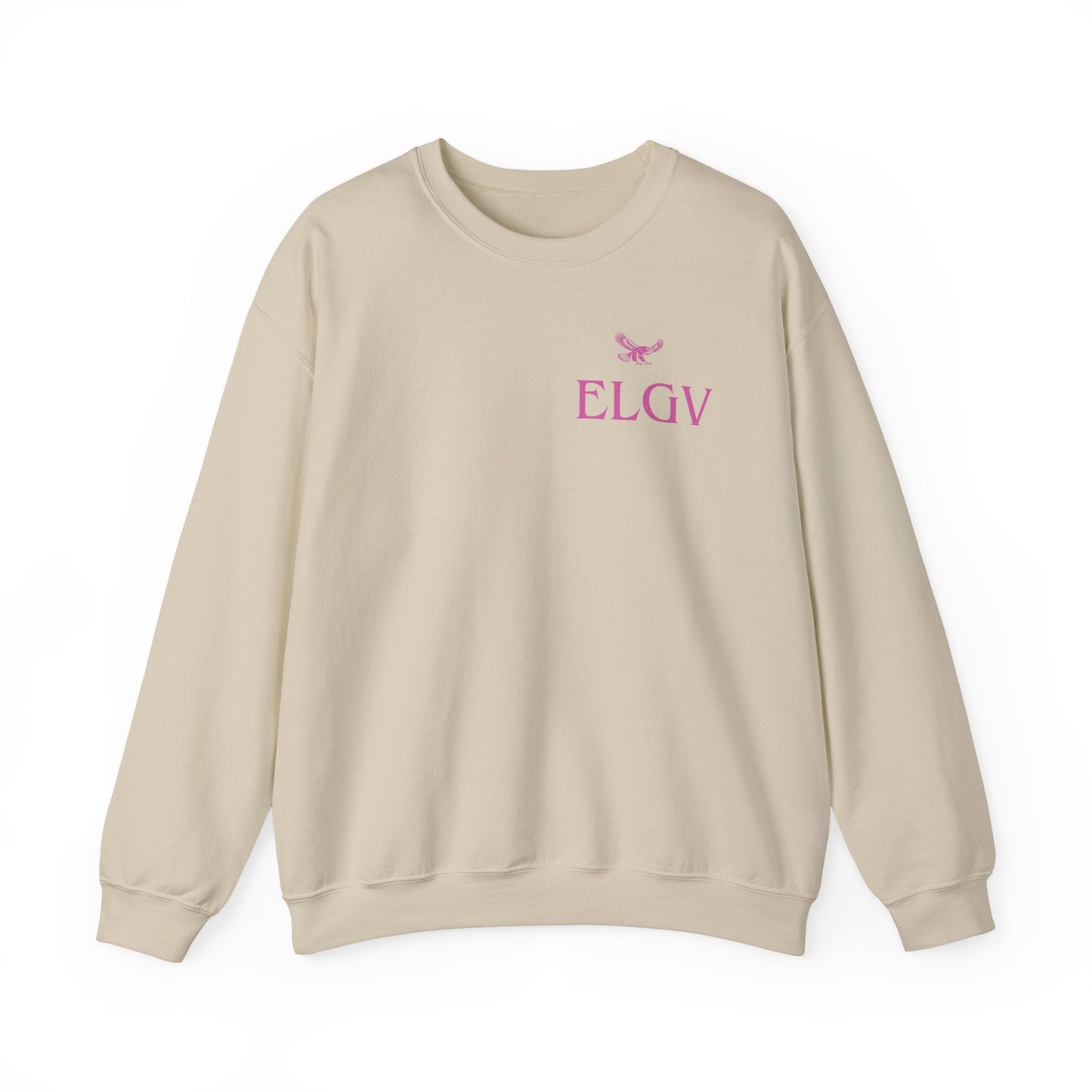 “Side ELGV logo pink” sweatshirt