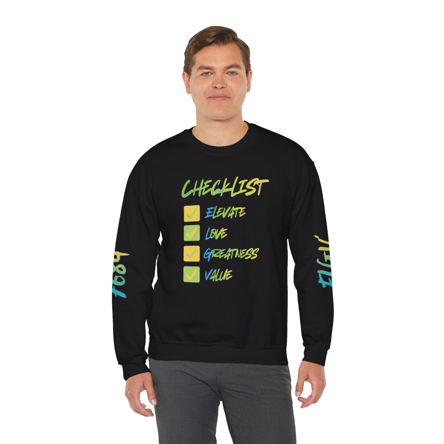“ELGV checklist mode” sweatshirt