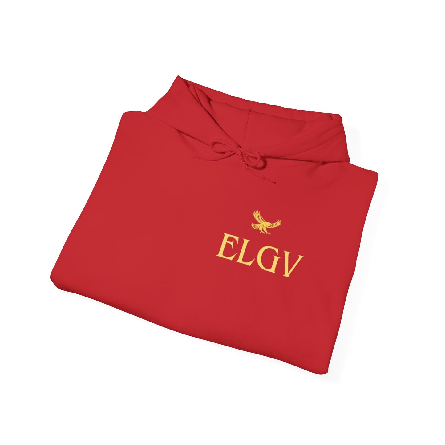 “Side ELGV logo yellow” hoodie