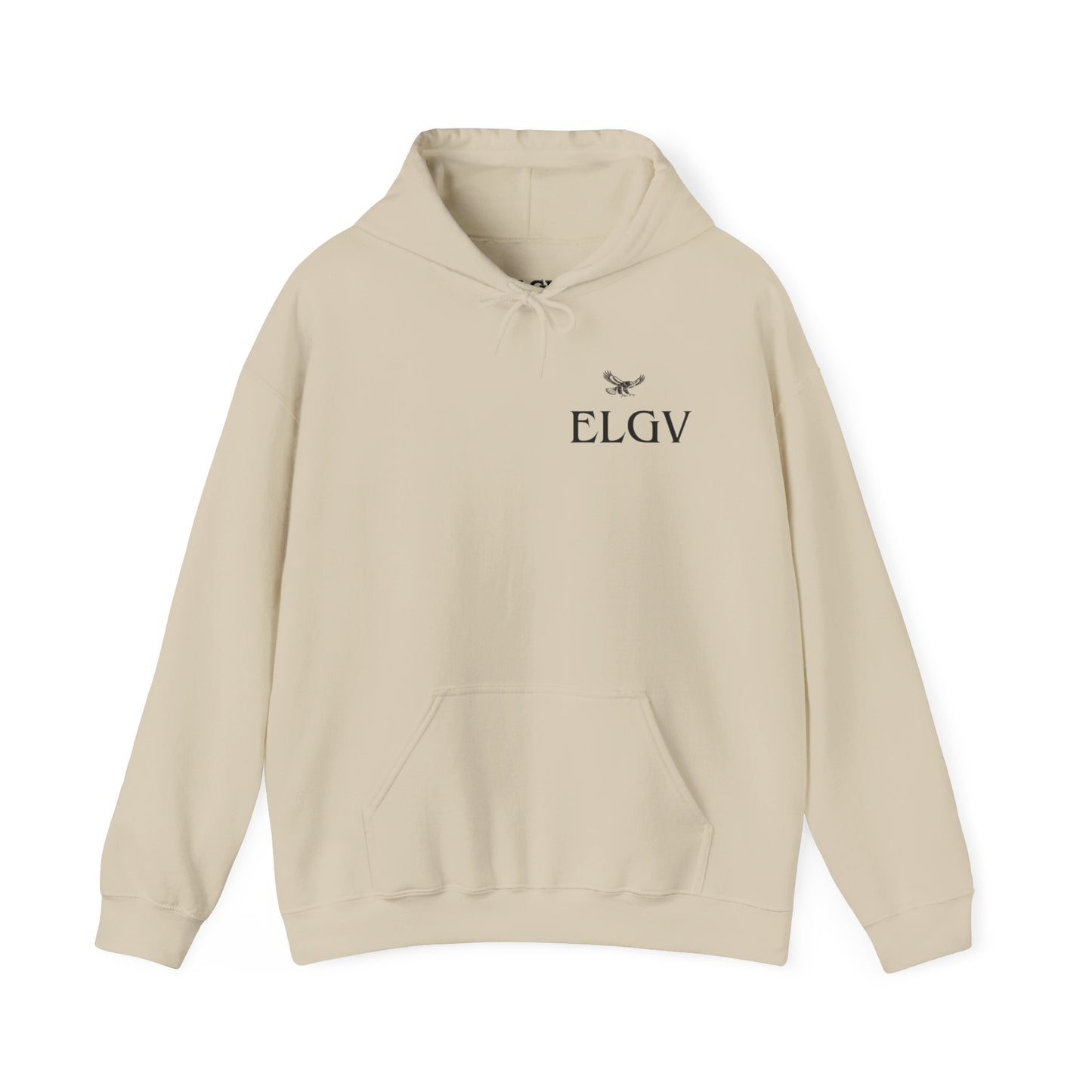 “Side ELGV logo blk” hoodie