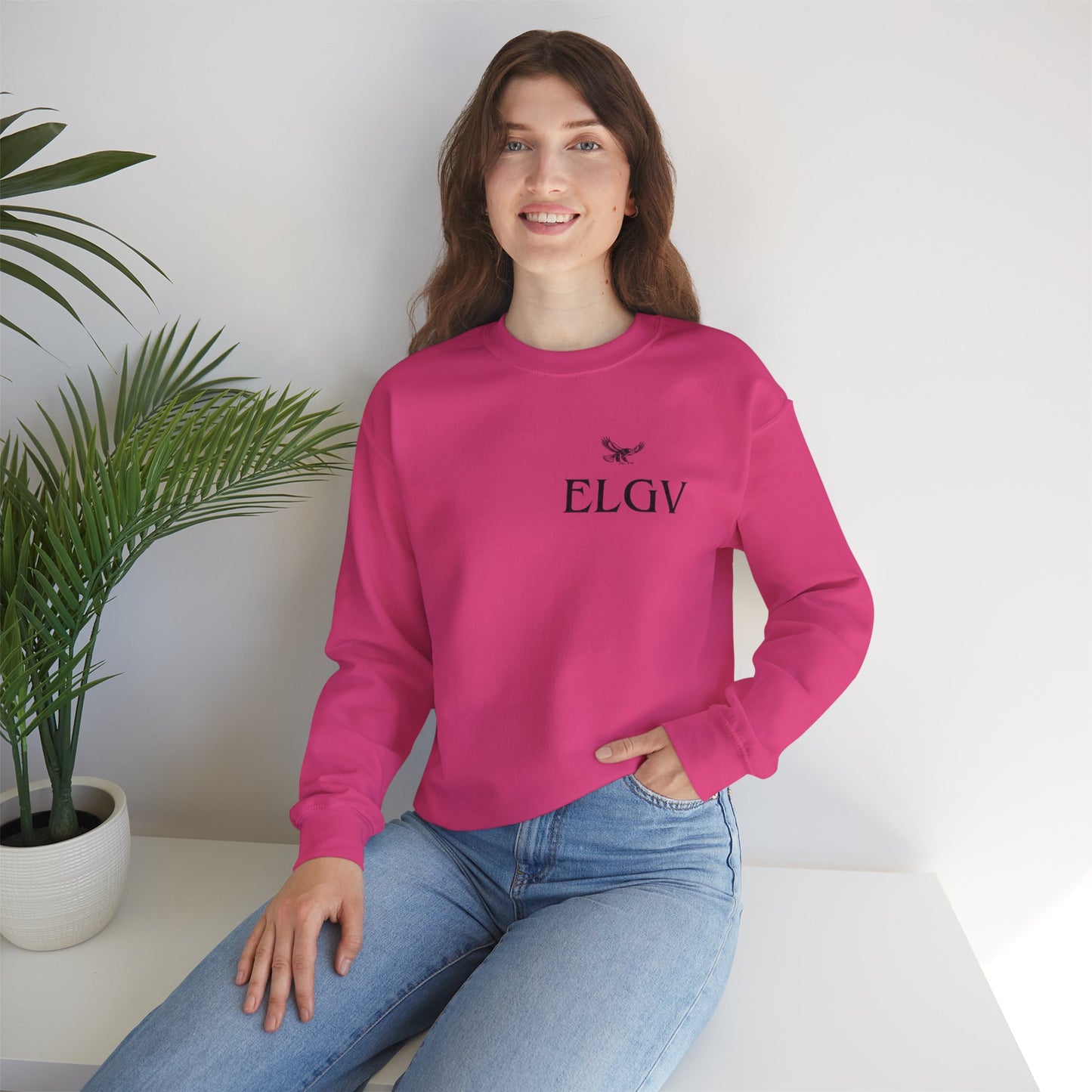 “Side ELGV logo blk” sweatshirt