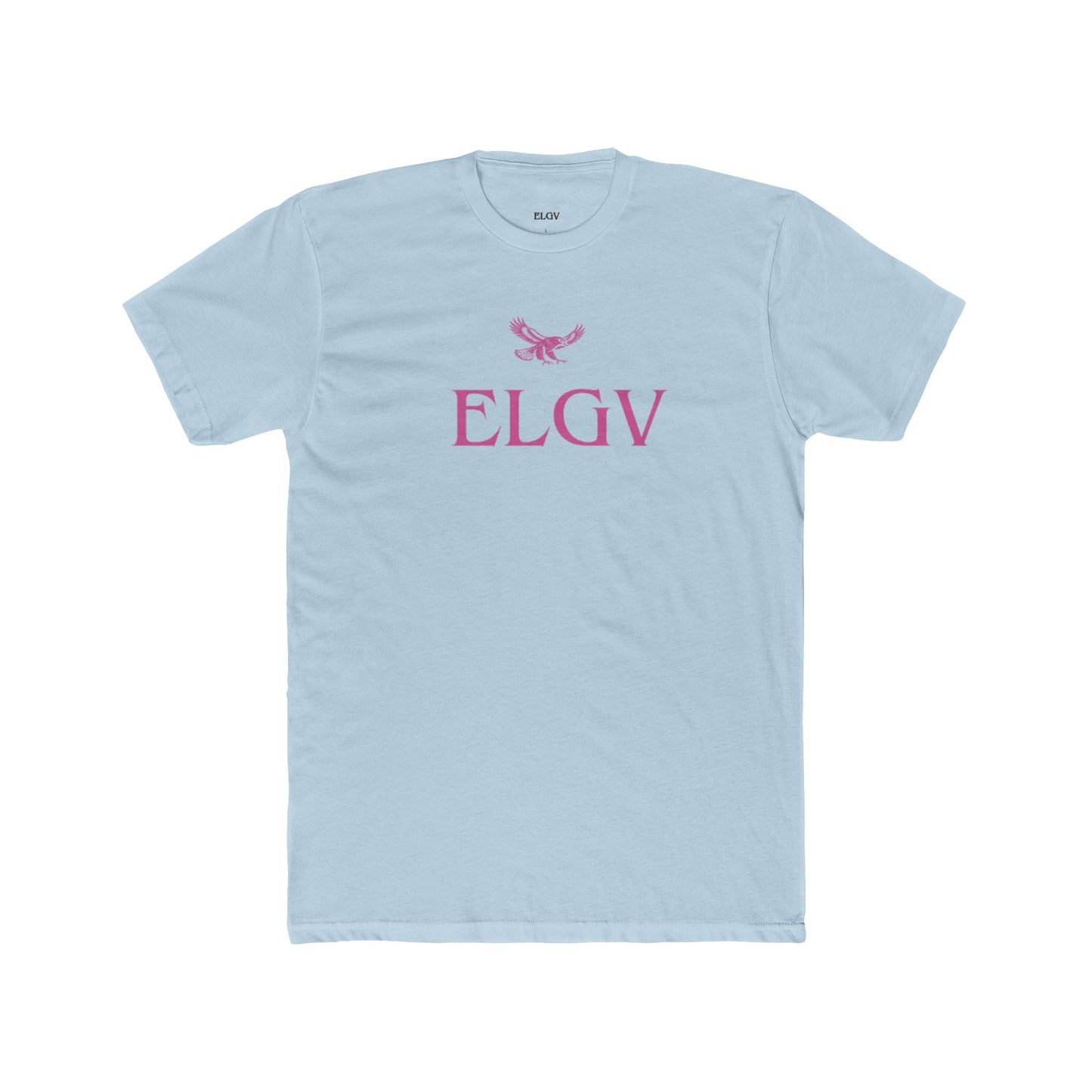 “Center ELGV logo pink” tee