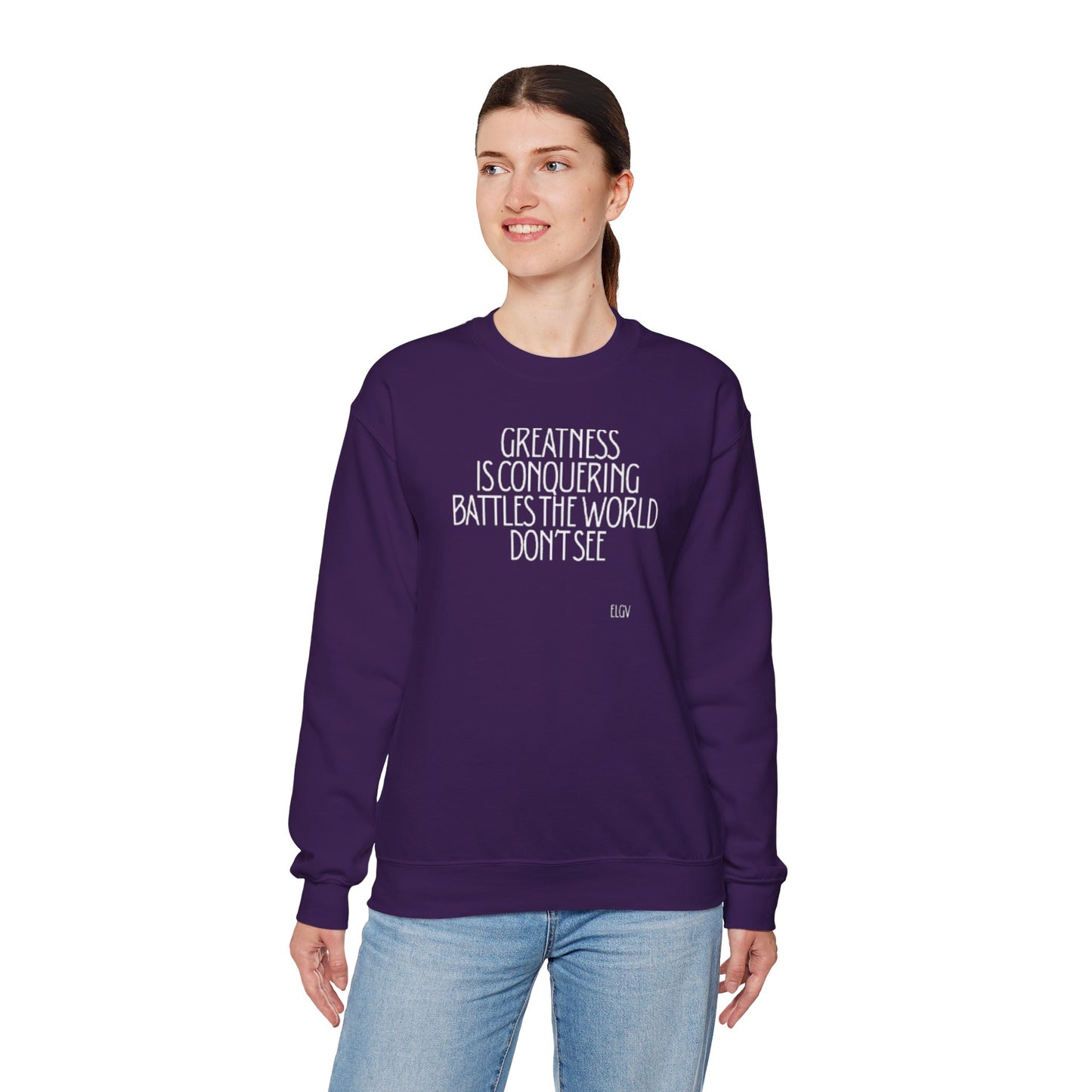 “Conquering battles” sweatshirt