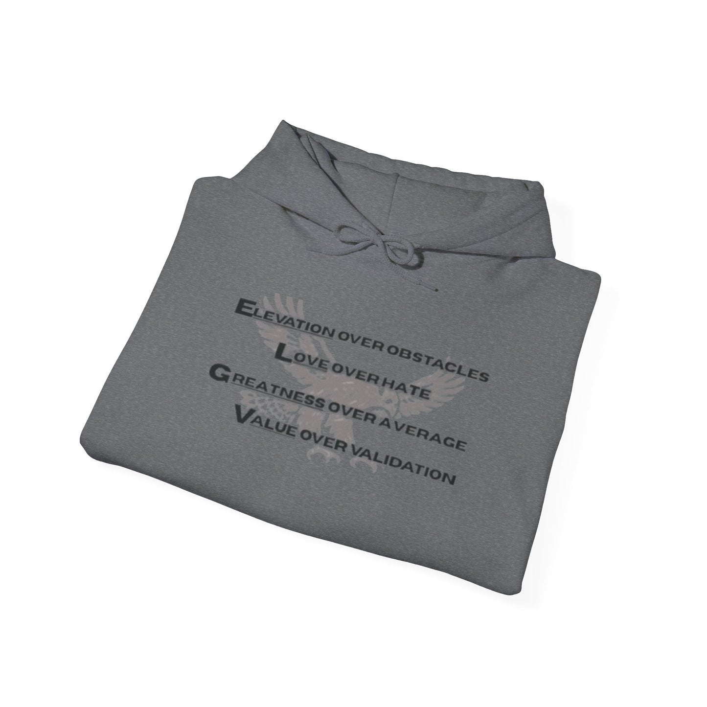 “Above it all” hoodie