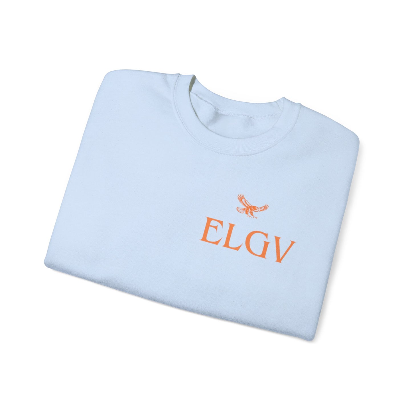 “Side ELGV logo orange” sweatshirt
