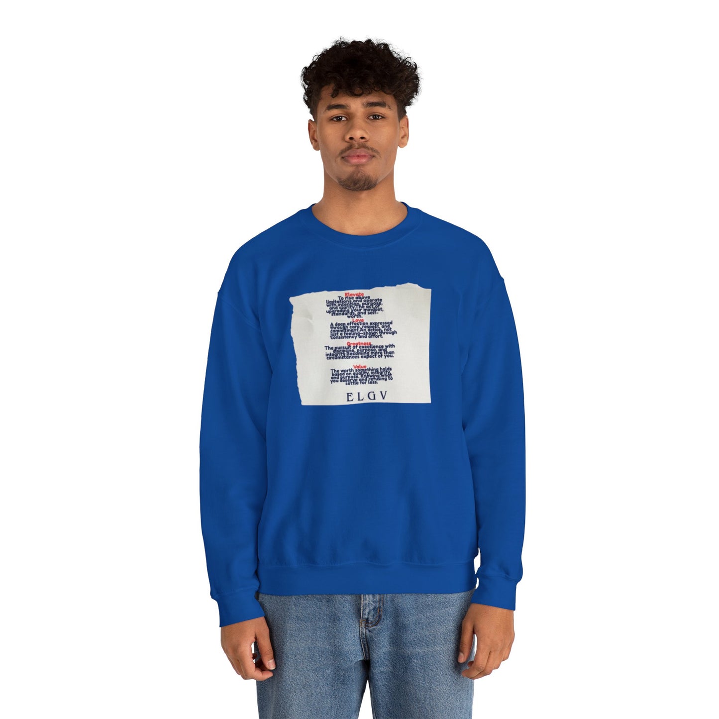 “The ELGV scripture” sweatshirt