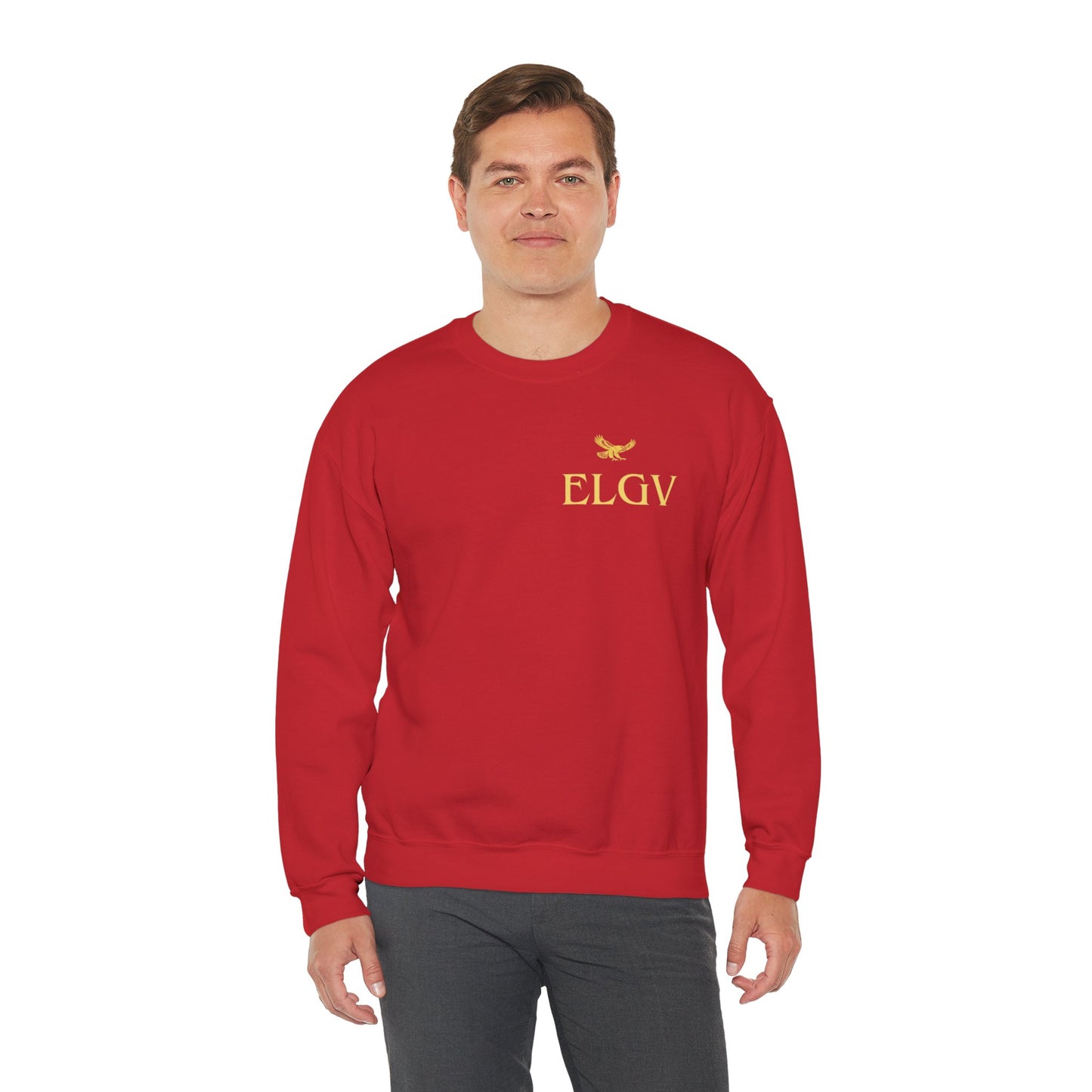 “Side ELGV logo yellow” sweatshirt