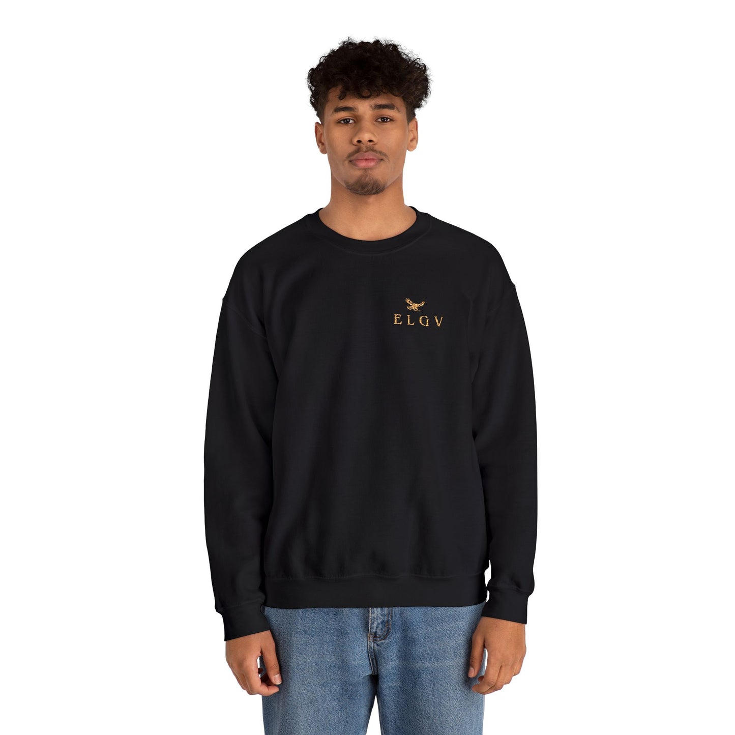 “Side ELGV logo gold, deluxe” sweatshirt