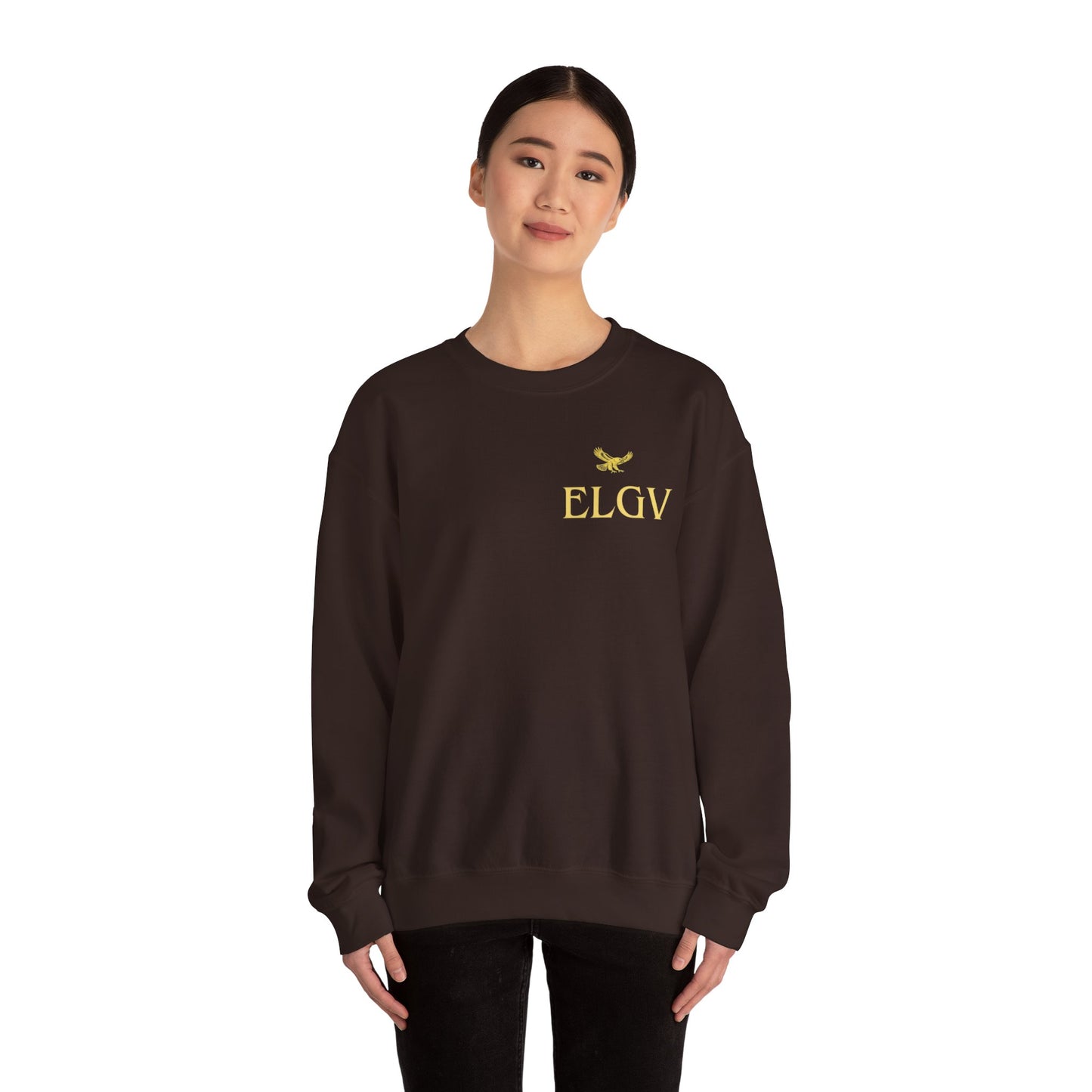 “Side ELGV logo yellow” sweatshirt