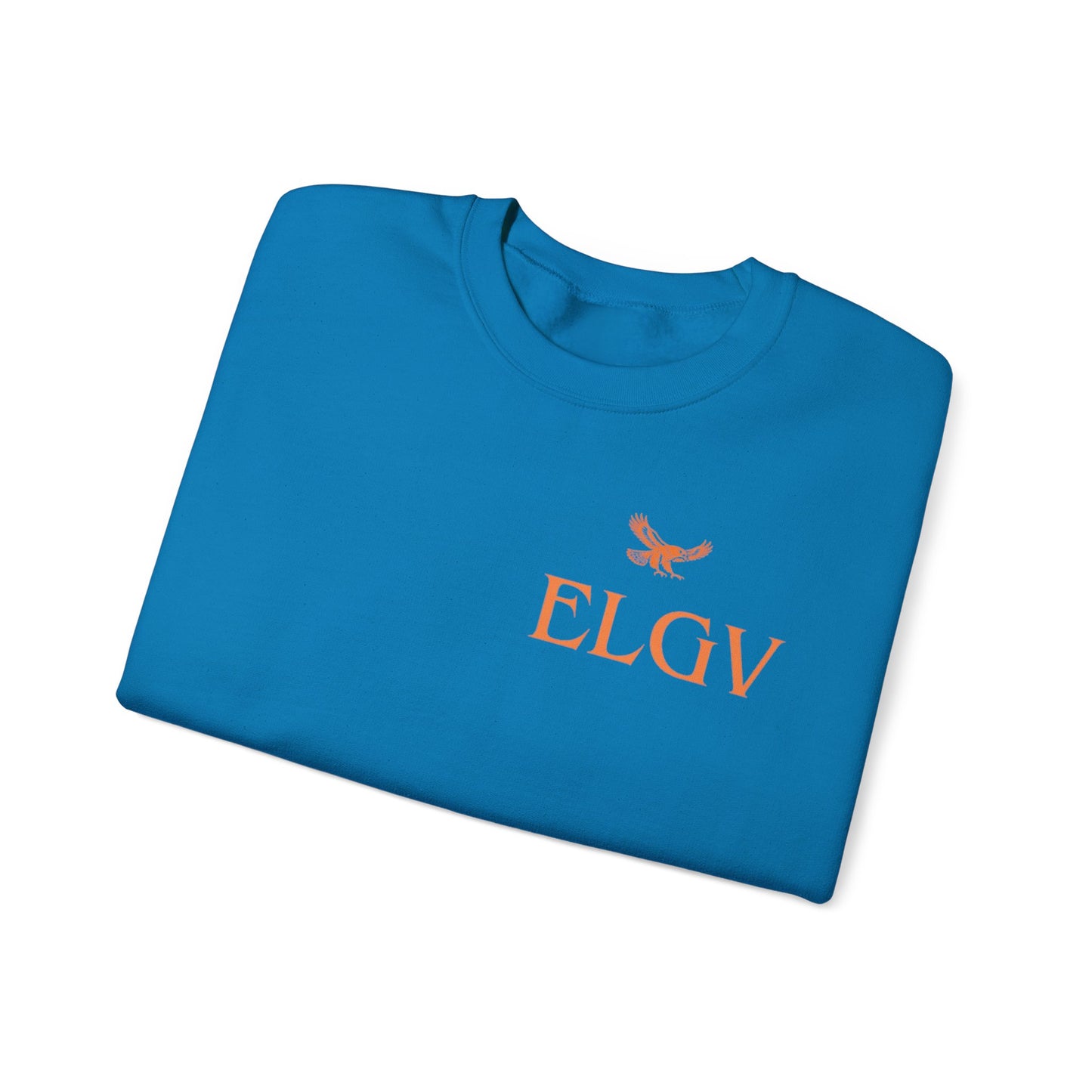 “Side ELGV logo orange” sweatshirt