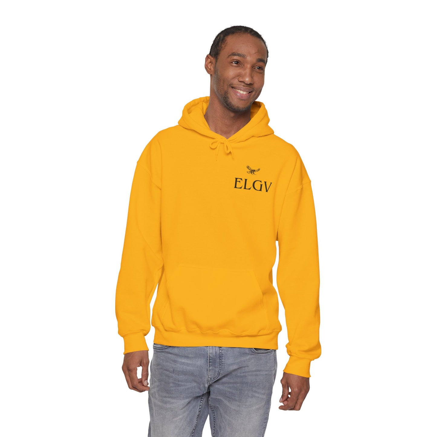 “Side ELGV logo blk” hoodie