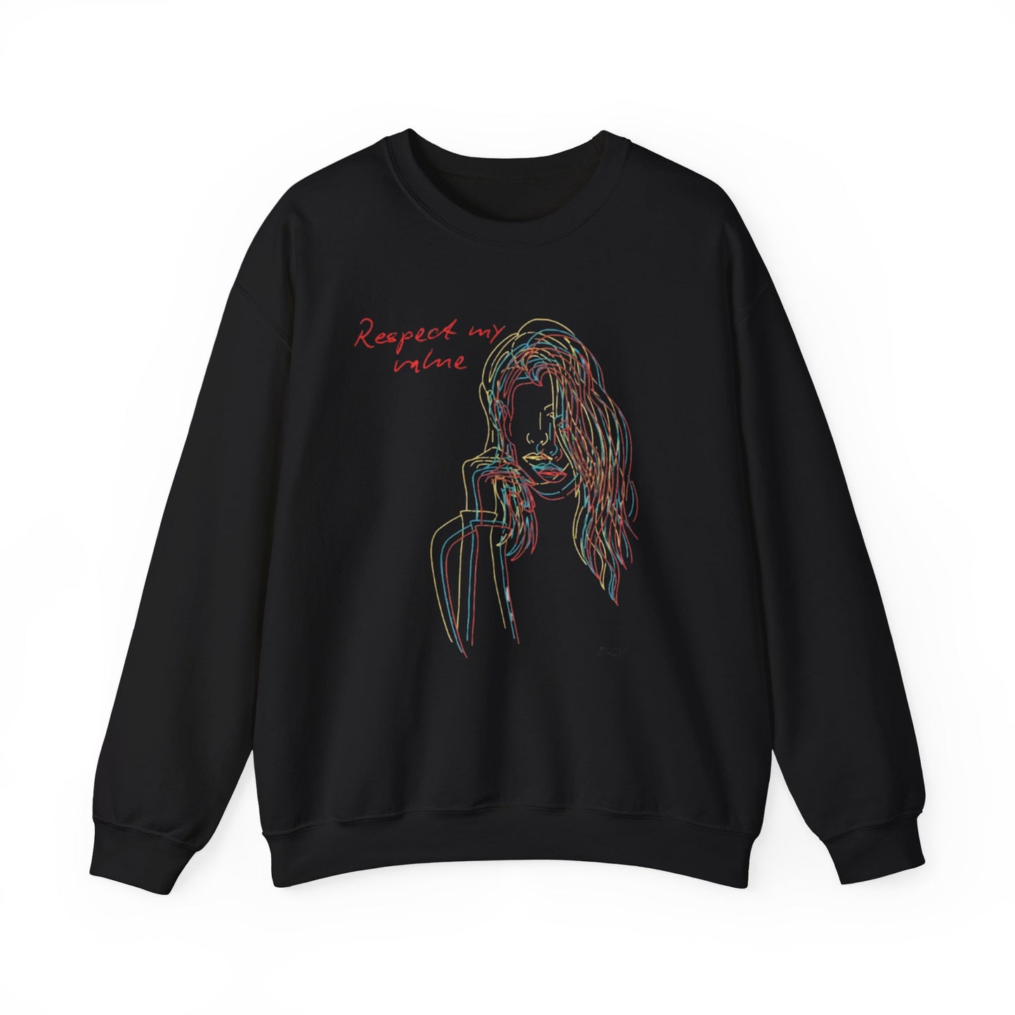 “Boundaries respected” sweatshirt