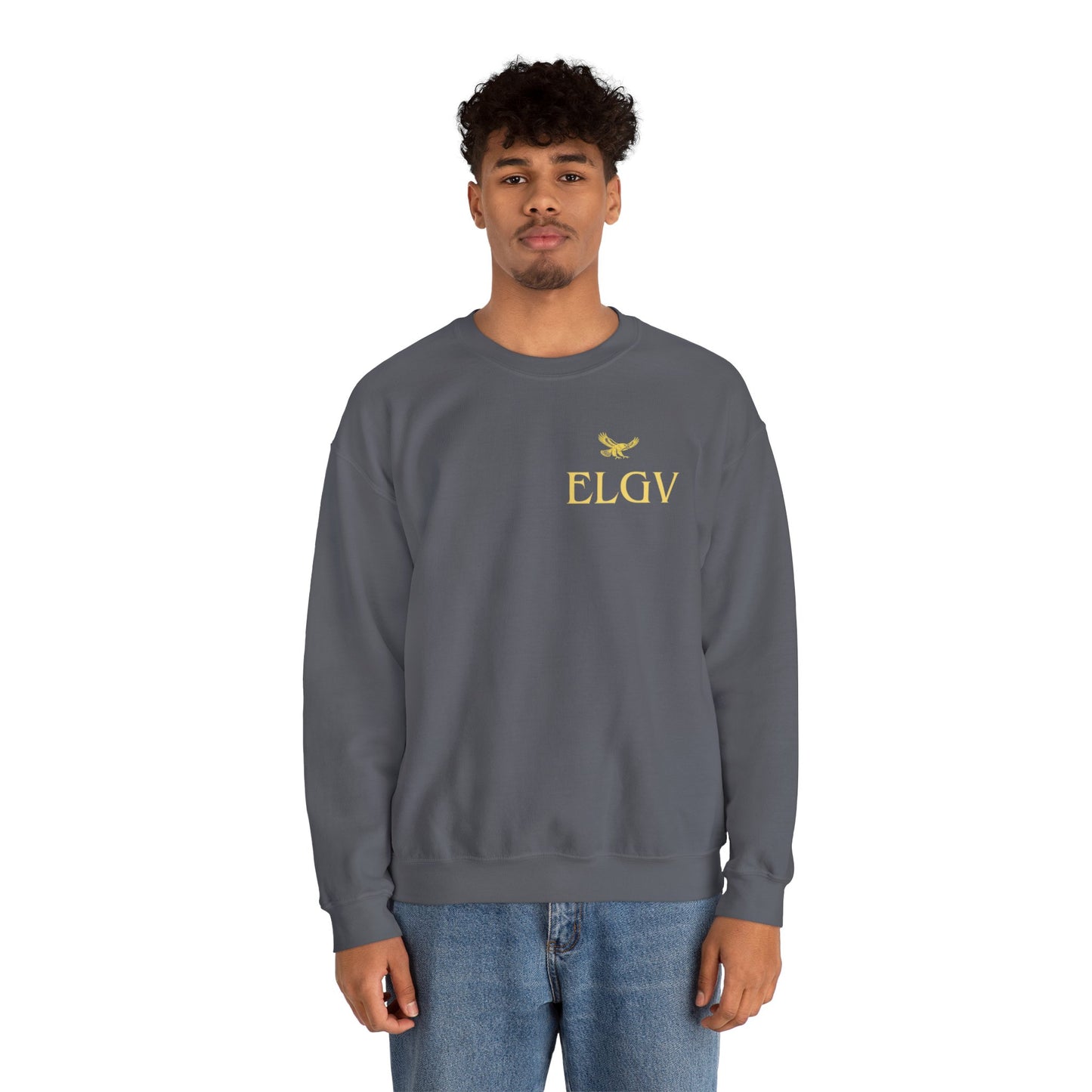 “Side ELGV logo yellow” sweatshirt