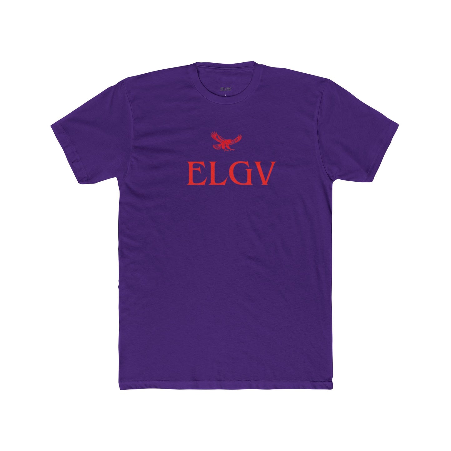 “Center ELGV logo red” tee