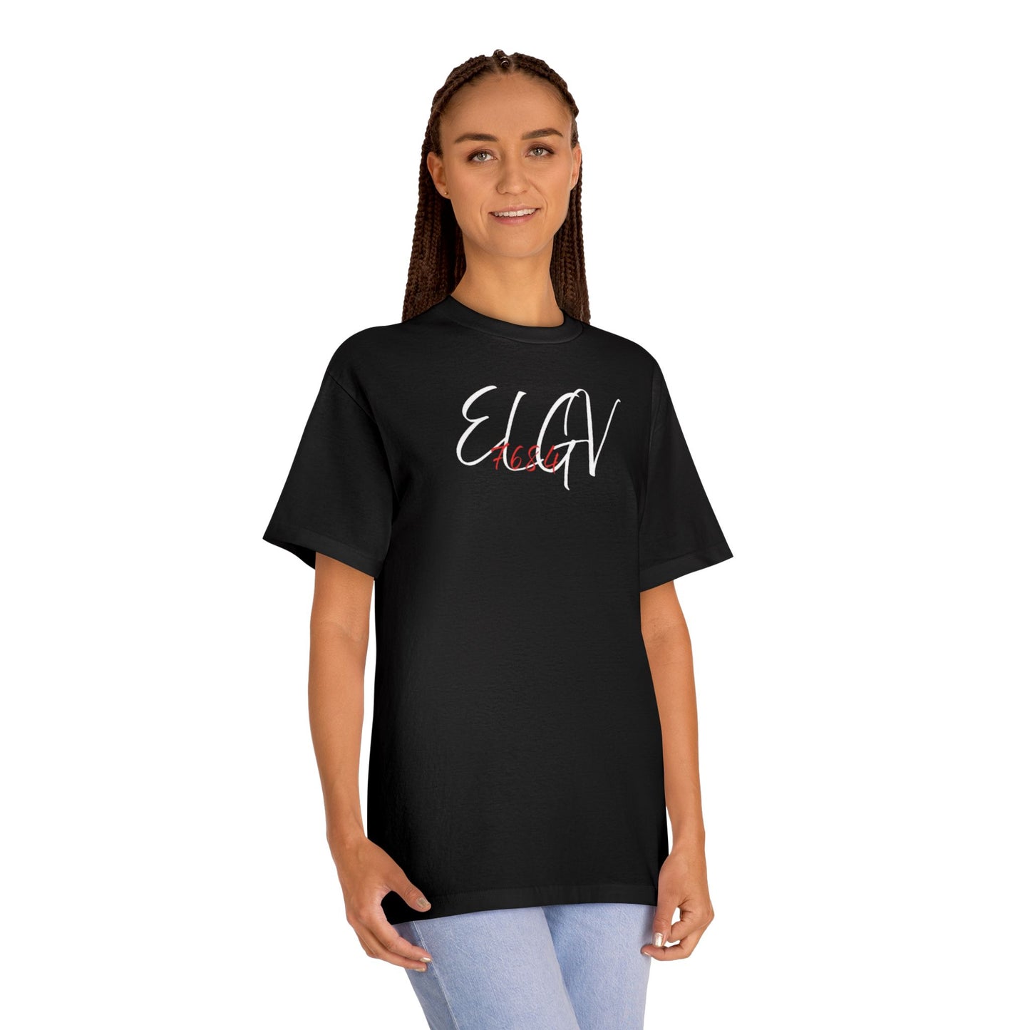 “Sleek message” tee