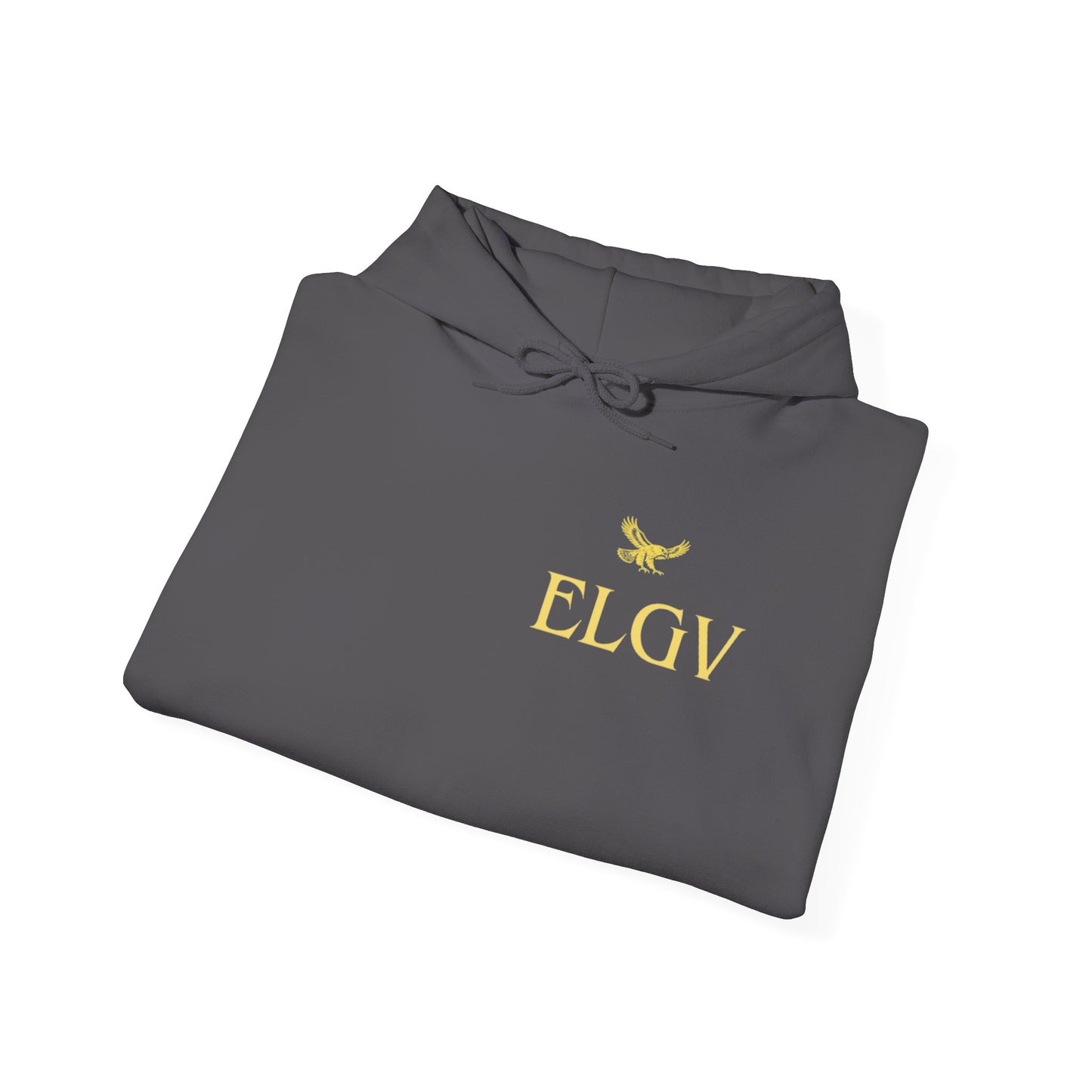 “Side ELGV logo yellow” hoodie