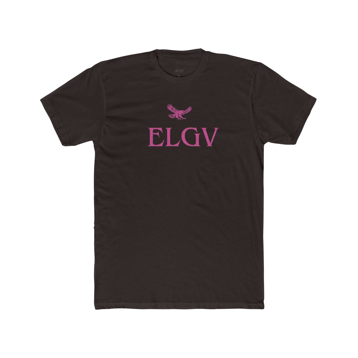 “Center ELGV logo pink” tee