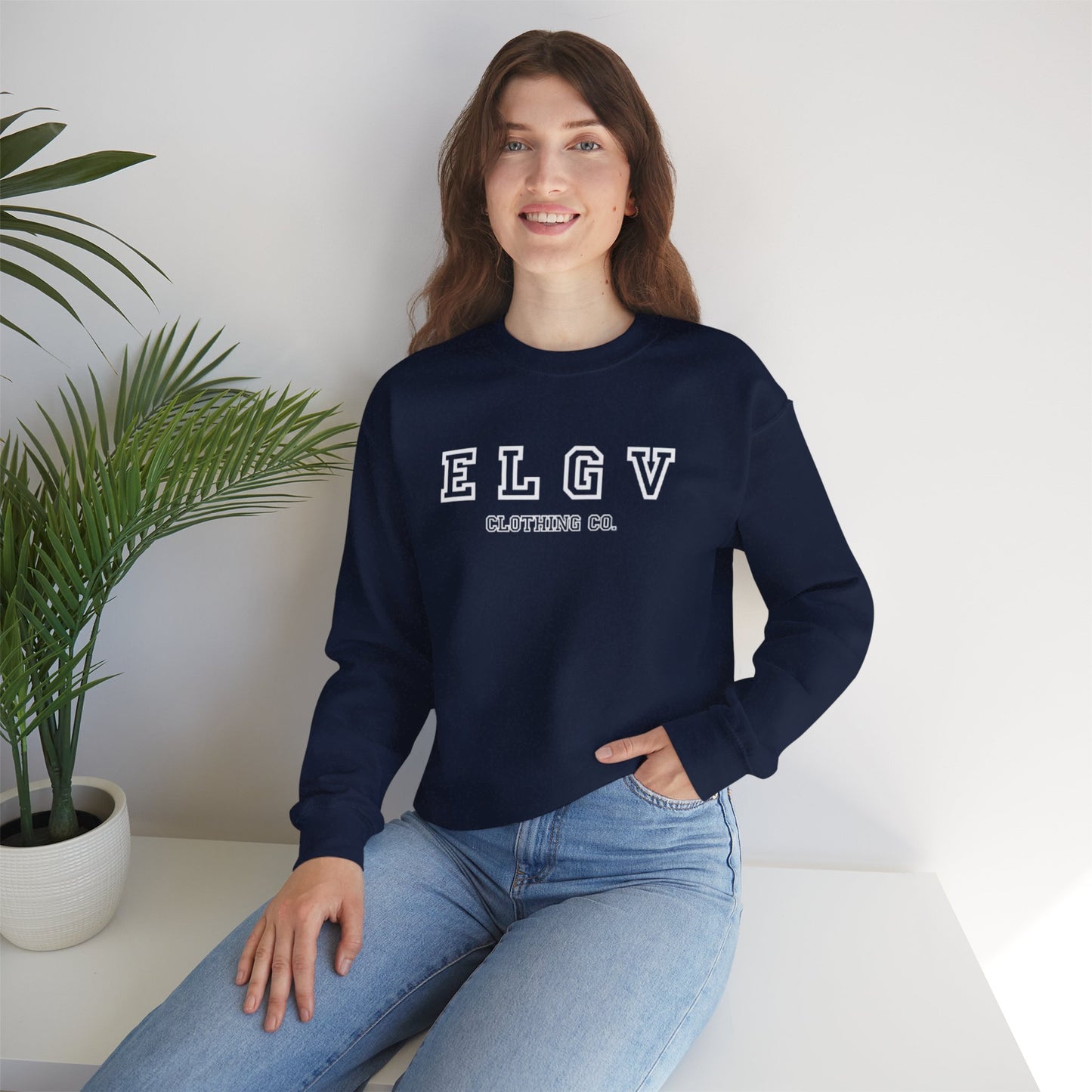 “ELGV varsity” sweatshirt