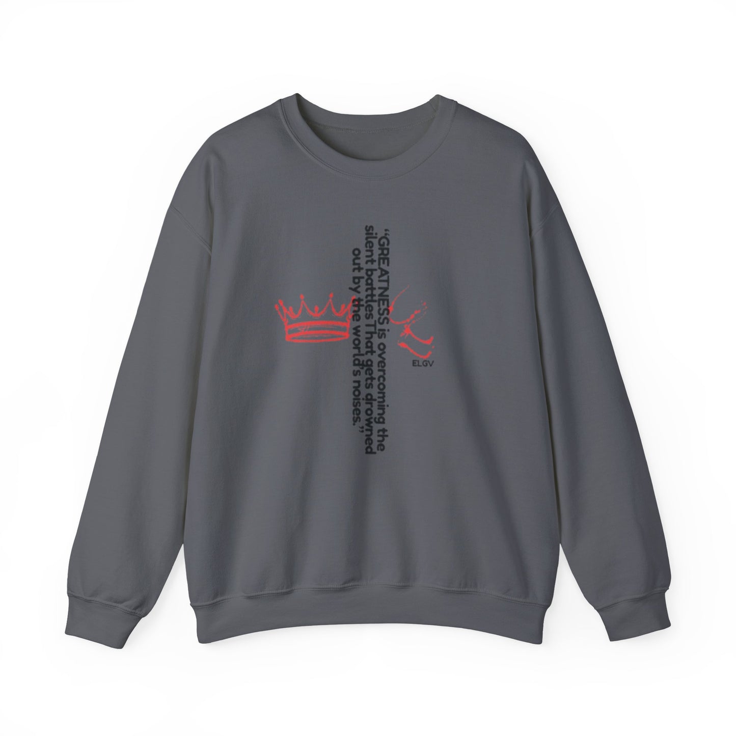 “Silent battles, greater strength” sweatshirt