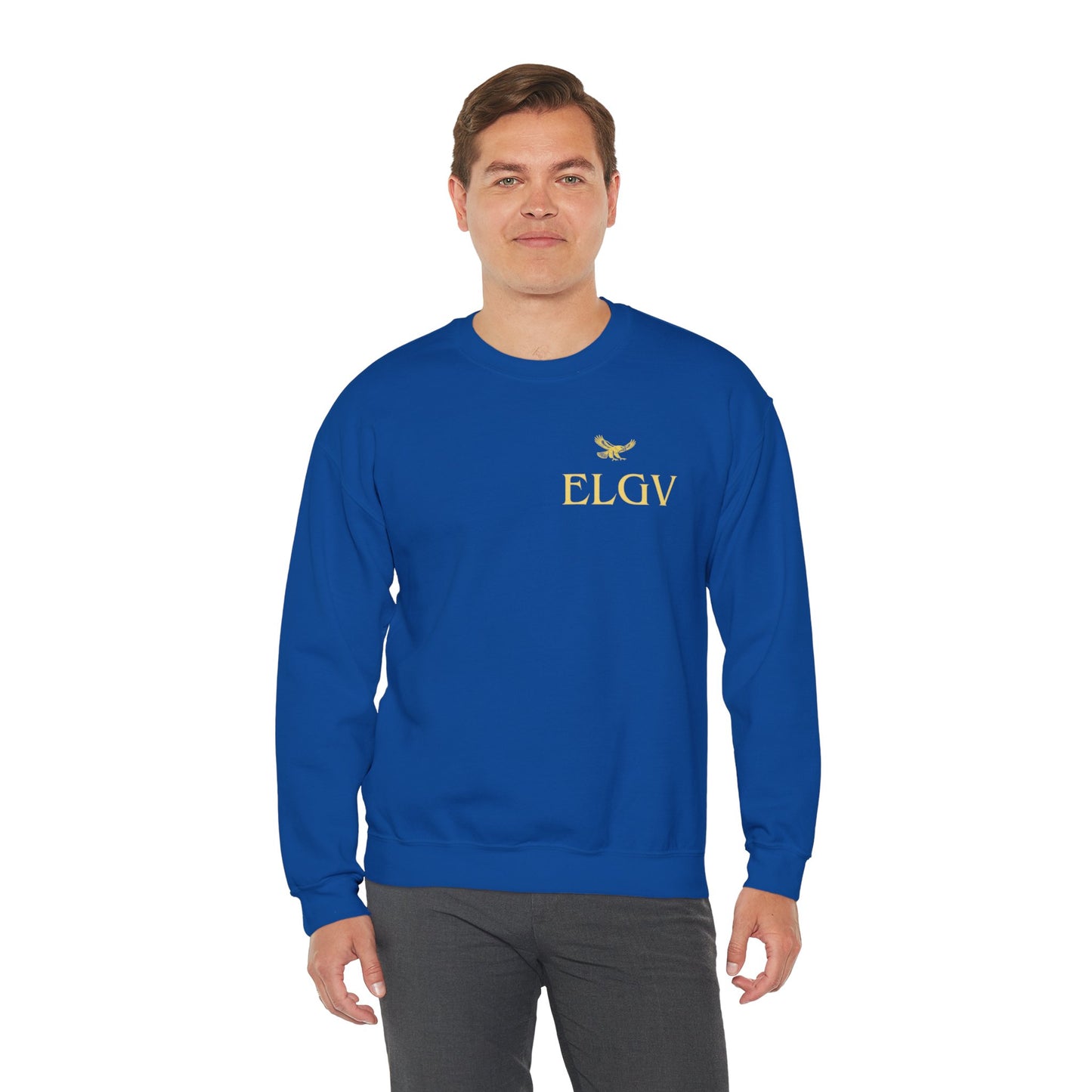 “Side ELGV logo yellow” sweatshirt