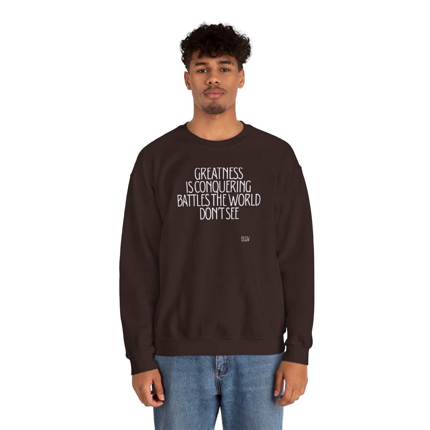 “Conquering battles” sweatshirt