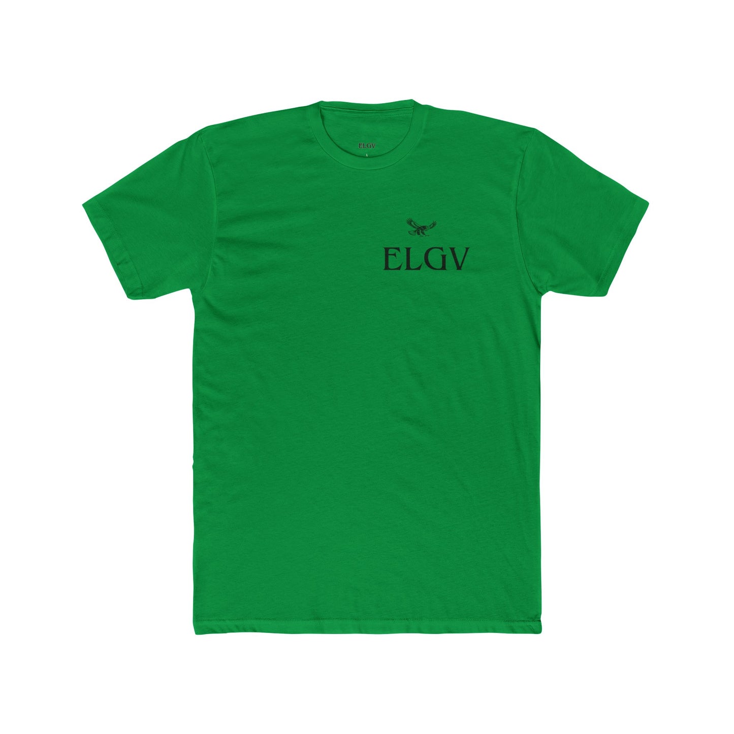 “Side ELGV logo blk” tee
