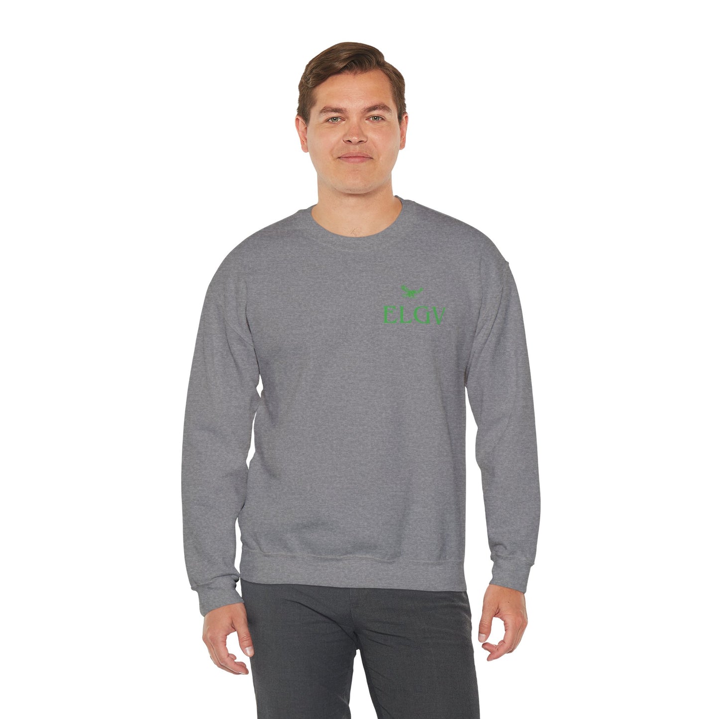 “Side ELGV logo green” sweatshirt