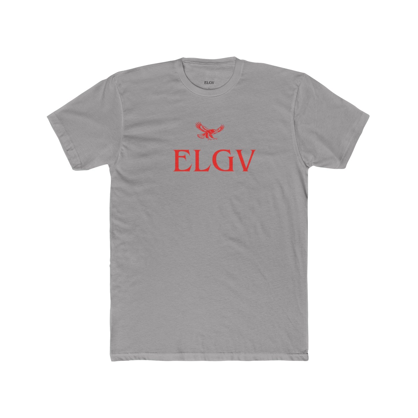 “Center ELGV logo red” tee